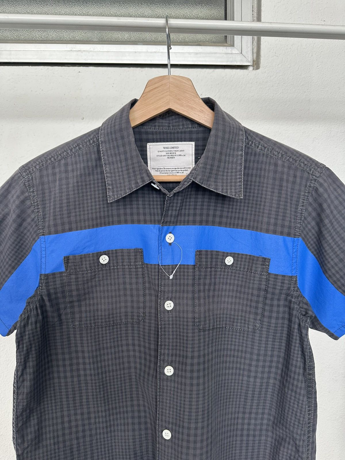 WHIZ LIMITED 2009 S/S - Whiz Limited checker button up shirt Size US M / EU 48-50 / 2 - 6 Thumbnail