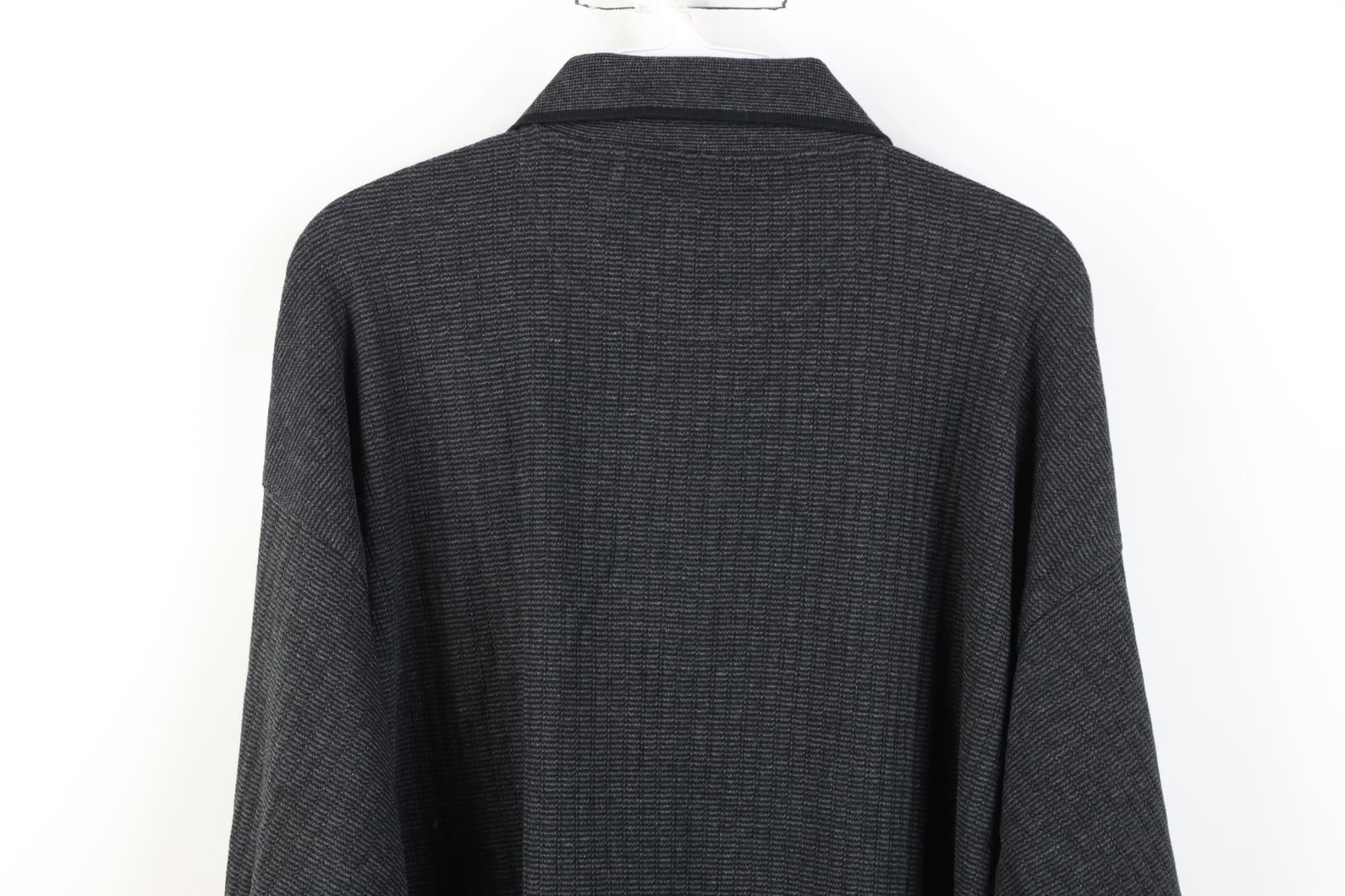 Vintage Deadstock Vintage 90s Streetwear Long Sleeve Polo Shirt Size US L / EU 52-54 / 3 - 9 Thumbnail