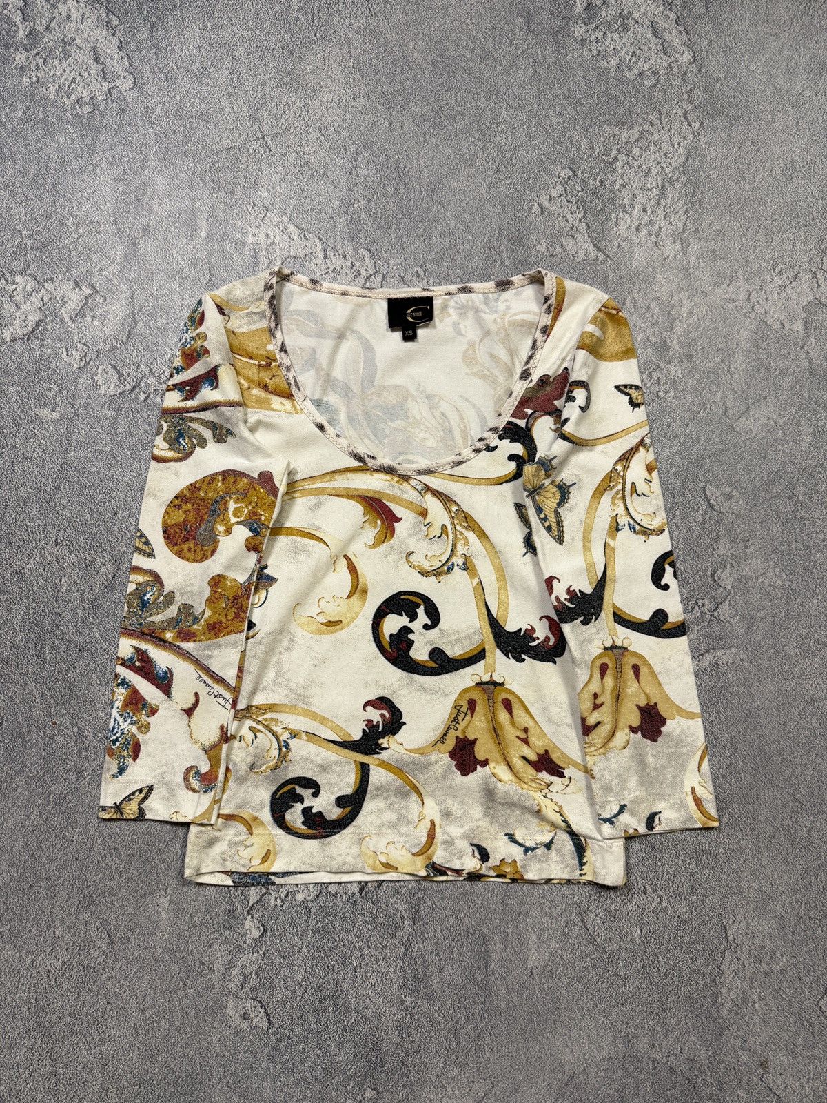 Just Cavalli Just Cavalli Long Sleeve Shirt Size XS / US 0-2 / IT 36-38 - 1 Thumbnail