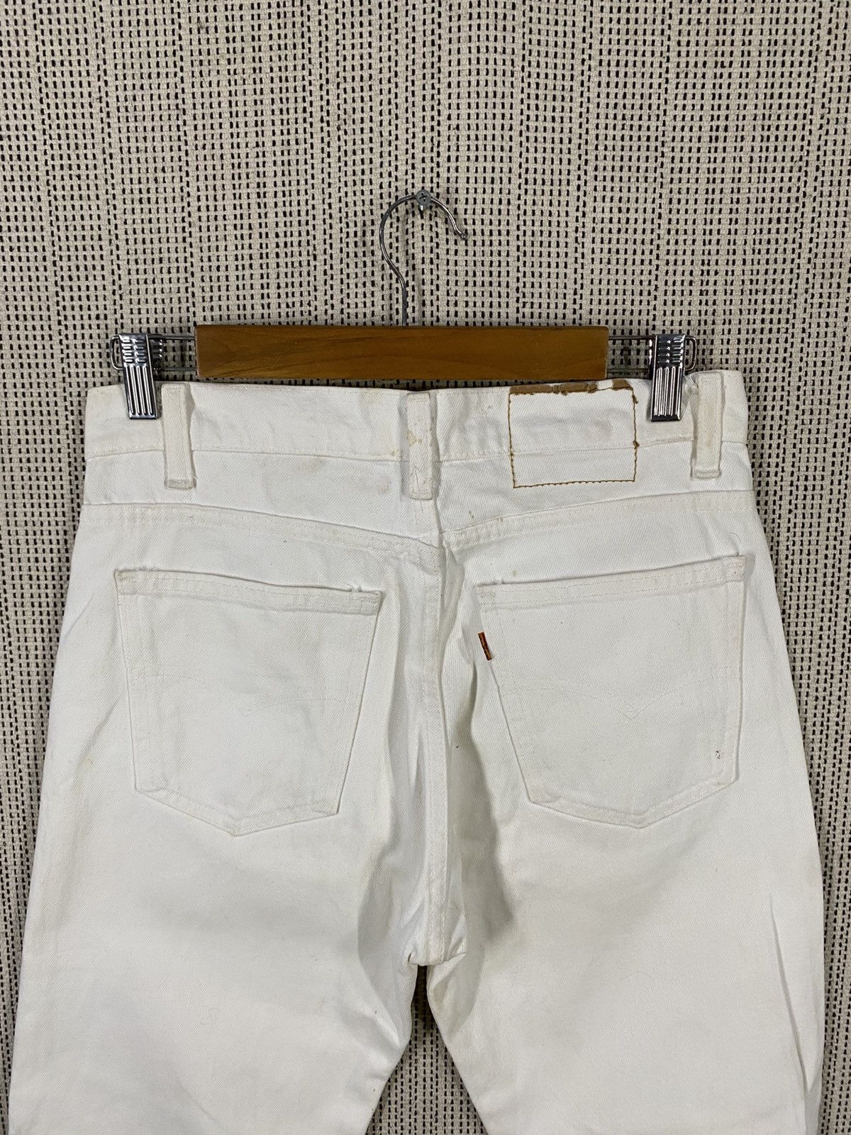Levi's Vintage 90s levis orange tab regular fit white denim pant Size US 30 / EU 46 - 8 Thumbnail