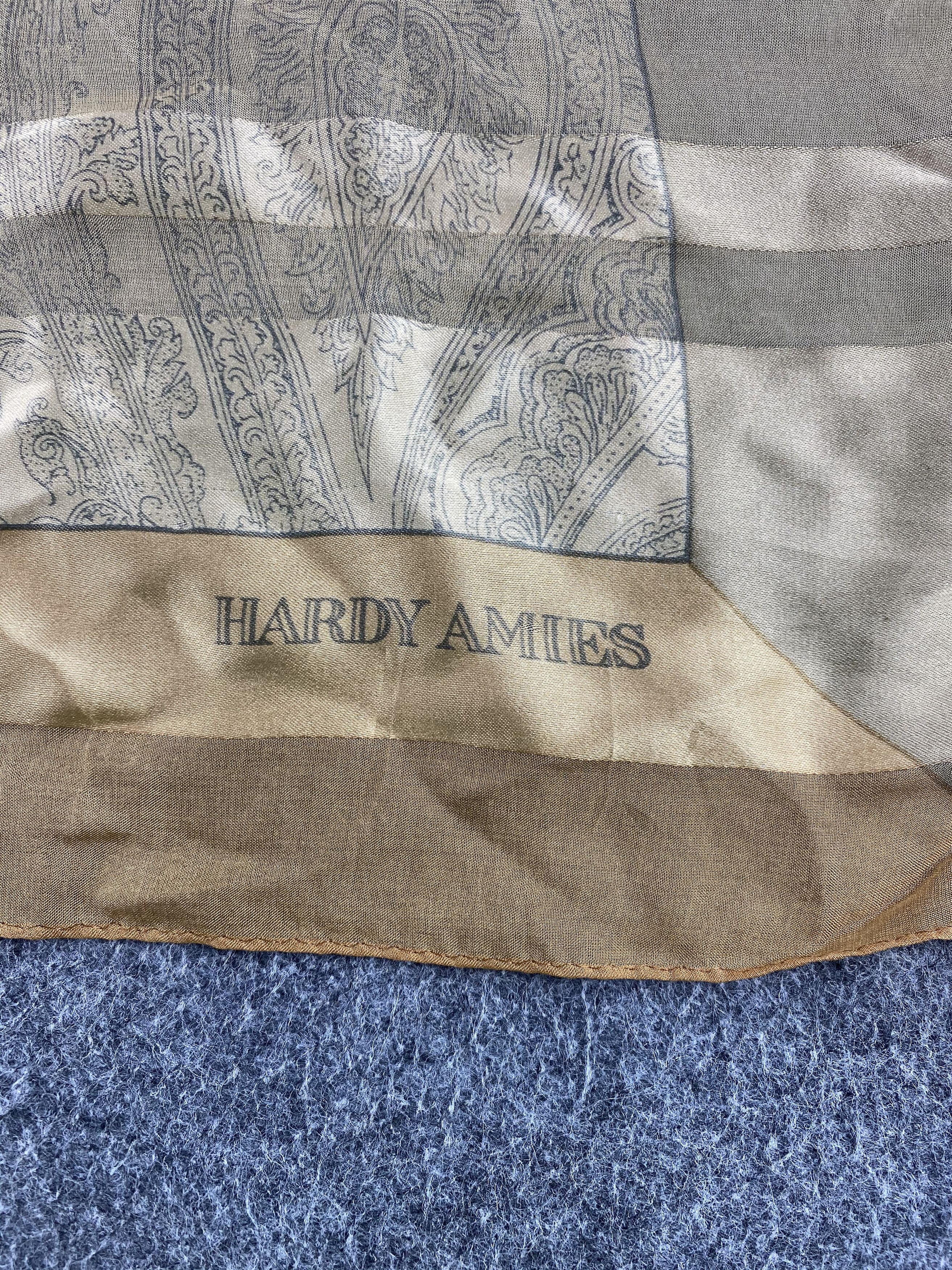 Hardy Amies × Vintage Hardy Amies Silk Scarf Size ONE SIZE - 4 Thumbnail