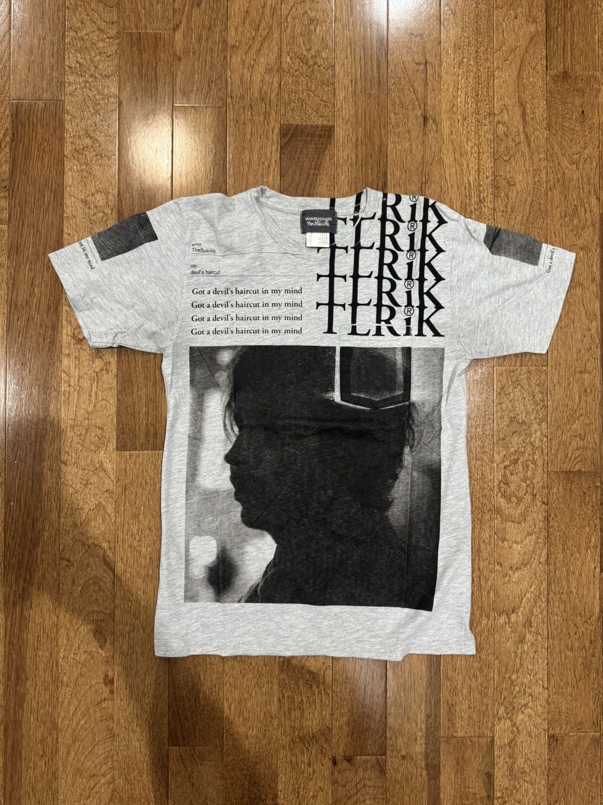 Takahiromiyashita The Soloist. The soloist “got a devils haircut in my mind” t-shirt Size US M / EU 48-50 / 2 - 1 Thumbnail