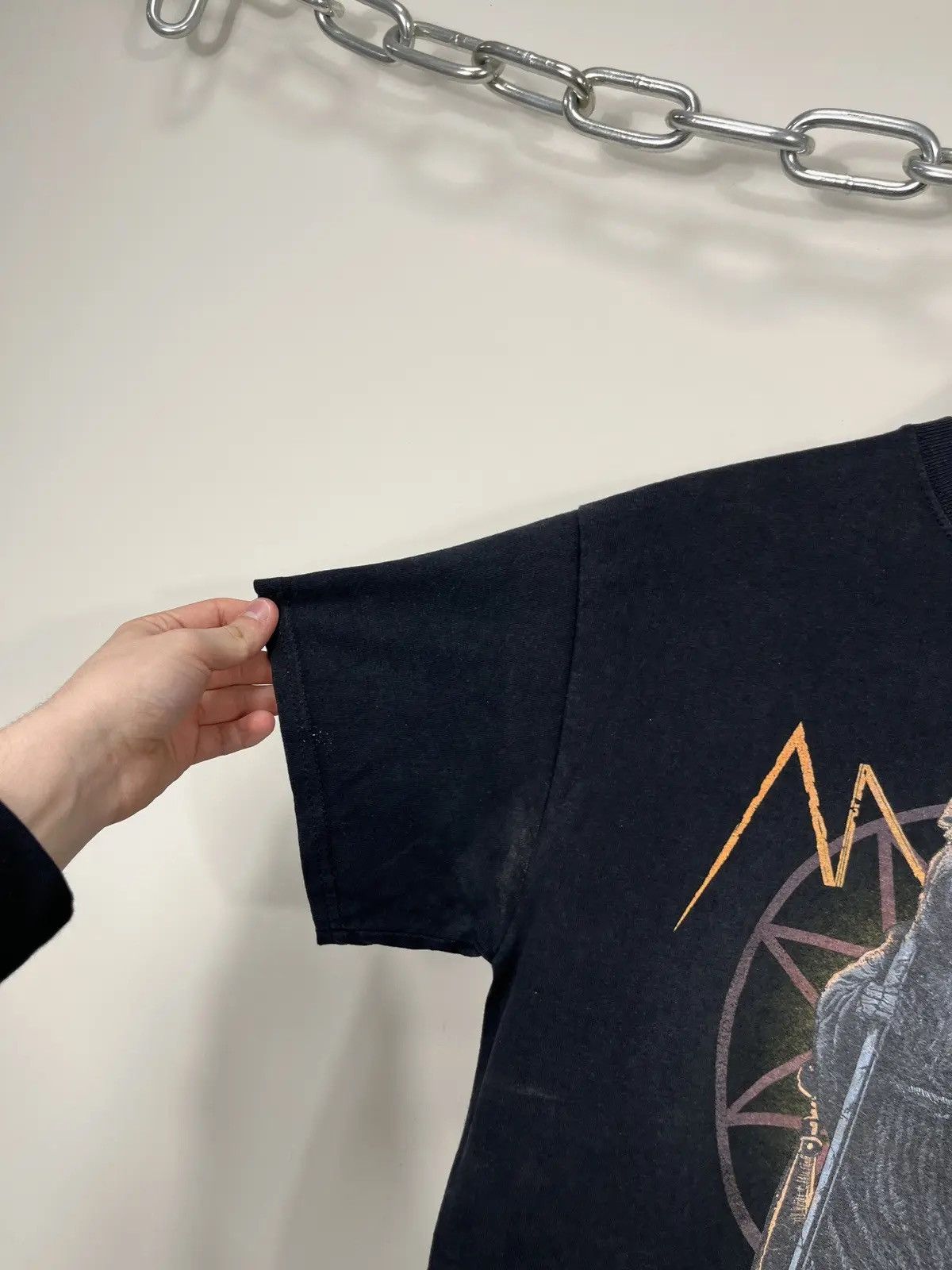 Band Tees × Vintage Vintage Antima Big Graphic Logo Rock Black Band Tee Size US M / EU 48-50 / 2 - 7 Thumbnail