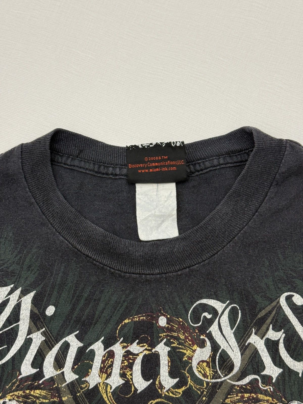 Affliction Vintage 2000s Miami Ink Affliction Style Y2K Skull Fits XL Size US XL / EU 56 / 4 - 5 Thumbnail