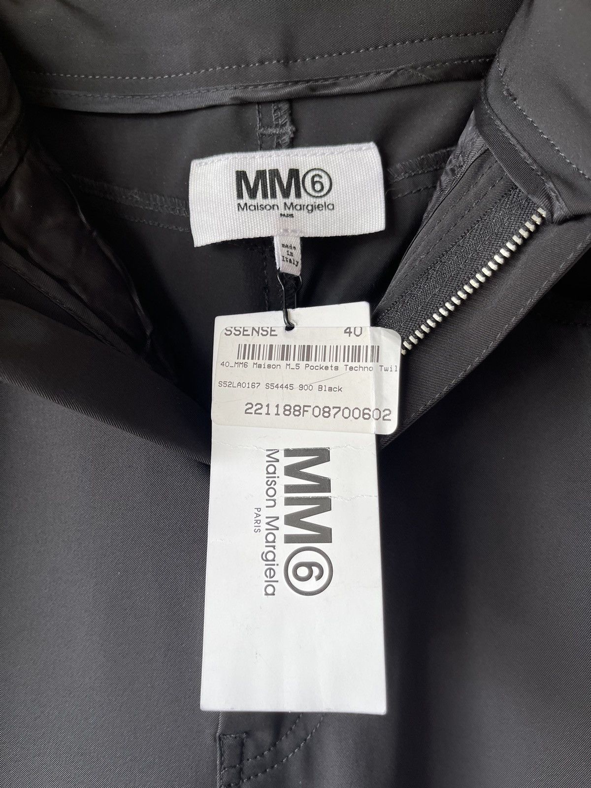 Designer × Maison Margiela Maison margiela mm6 women’s wide leg trousers Size 26" / US 2 / IT 38 - 7 Thumbnail