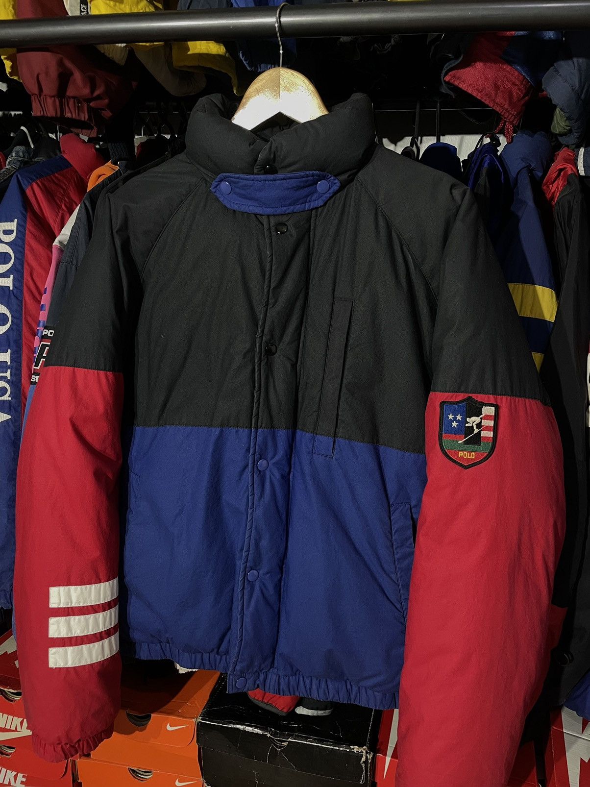 Polo Ralph Lauren × Vintage Puffer Polo Suicide Ski Patch Size US L / EU 52-54 / 3 - 2 Thumbnail
