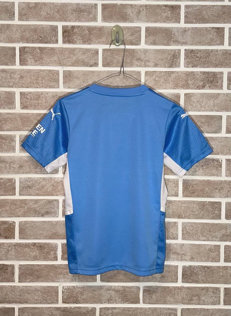 Puma Manchester City fc 2021 2022 Home Shirt jersey Kit Puma Kids Size US XS / EU 42 / 0 - 6 Thumbnail