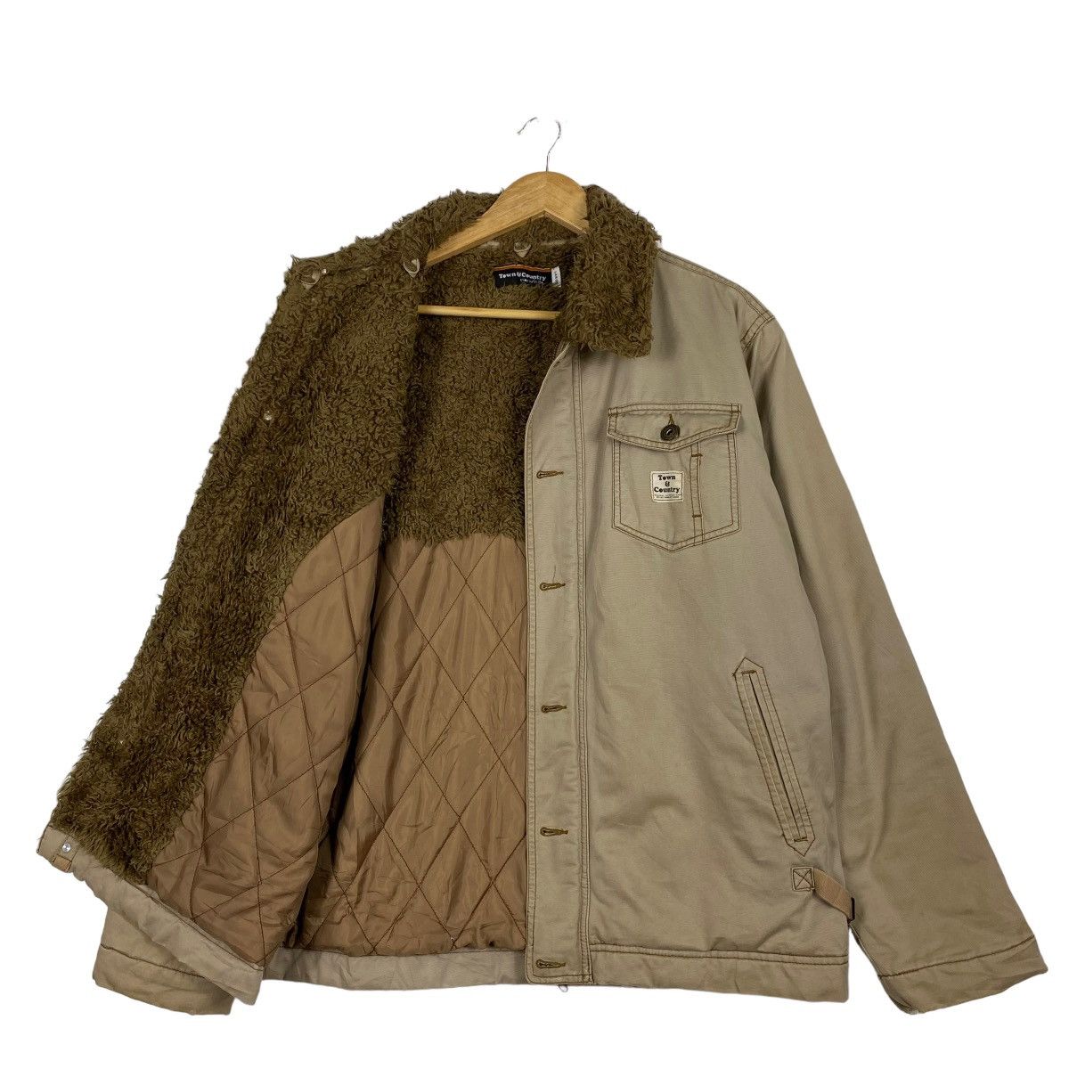 Billabong × Japanese Brand Town n Country Sherpa Collar Jacket Size M Size US M / EU 48-50 / 2 - 11 Thumbnail