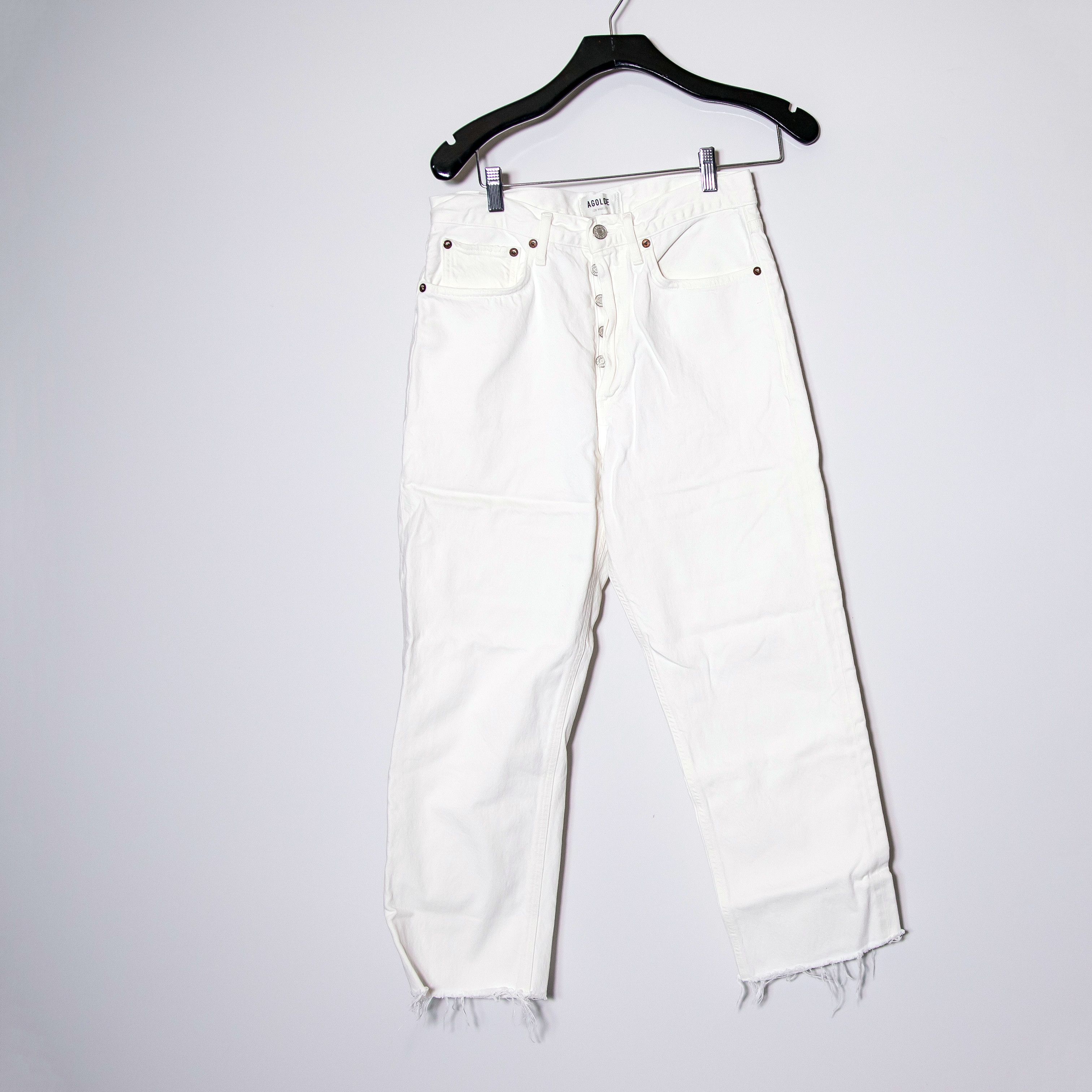 Agolde Agolde Women's 90's Crop Straight Leg Size 27" / US 4 / IT 40 - 1 Thumbnail