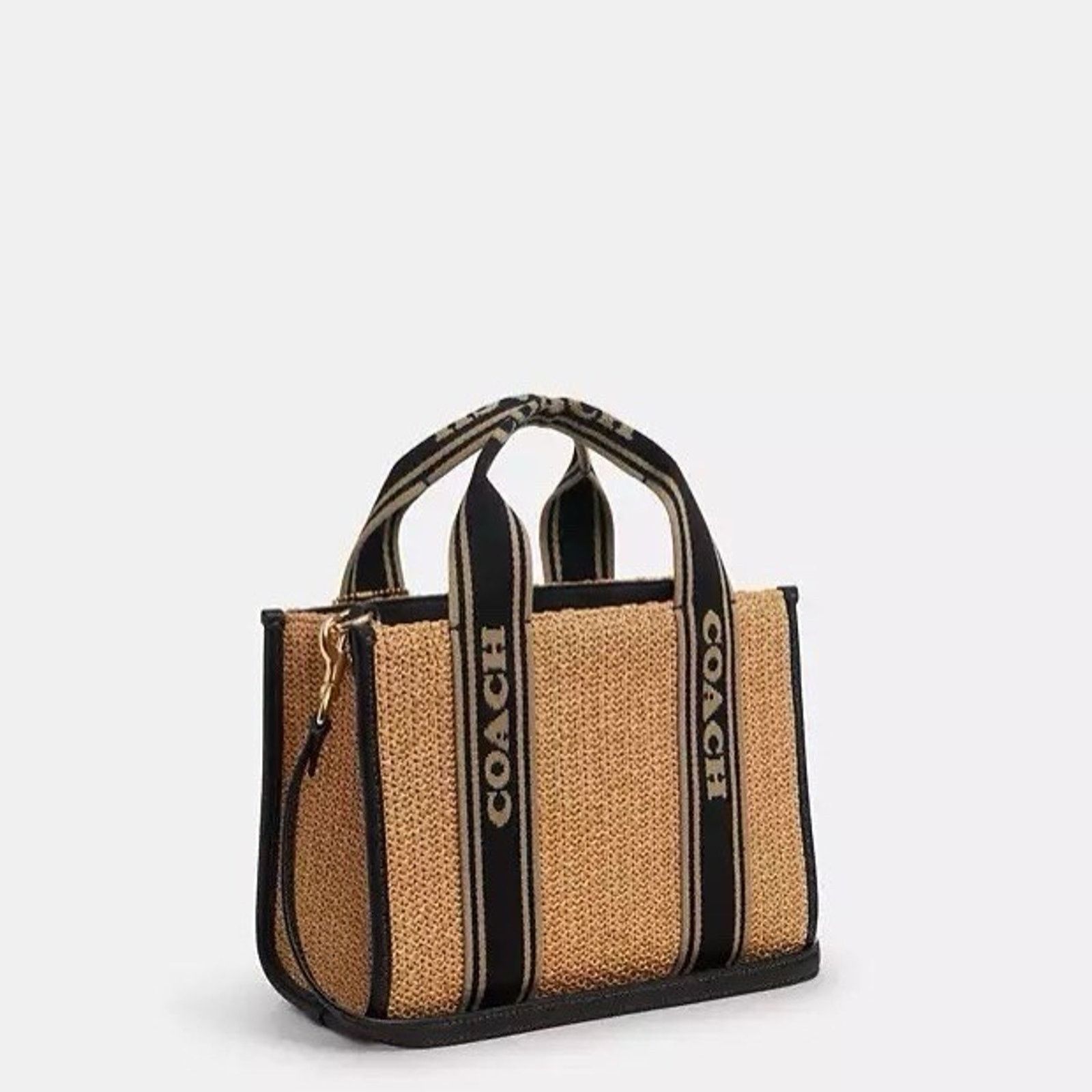 Coach NWT COACH Smith Tote Bag 24 CAL89 Toast Crossbody Leather Size ONE SIZE - 11 Thumbnail