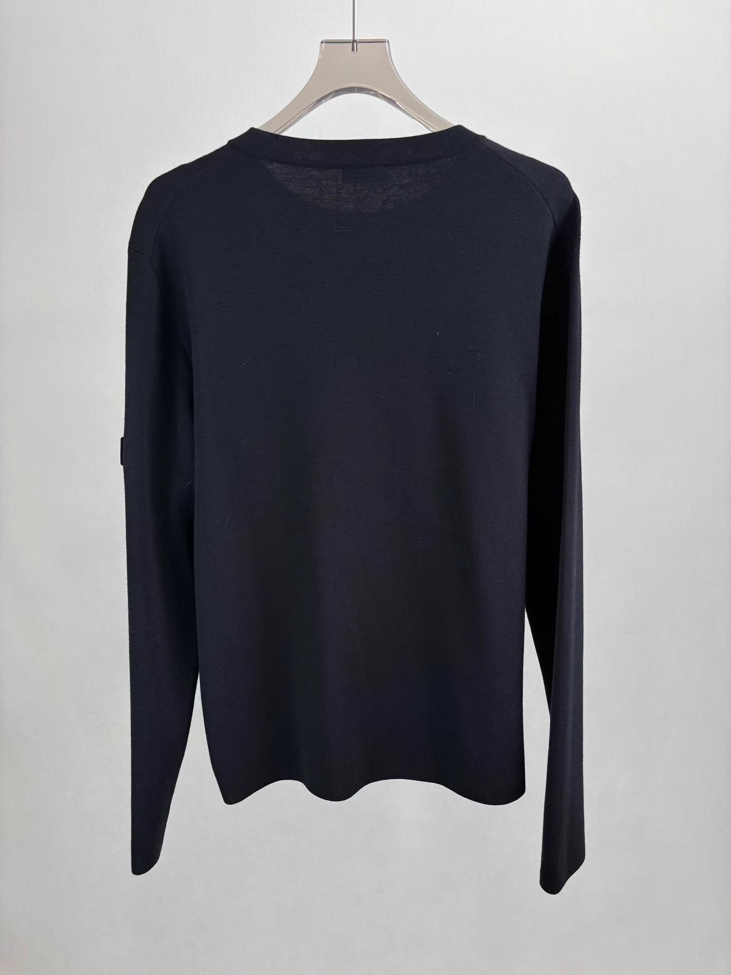 Dior Black Long-Sleeve Crewneck Shirt Size US XXL / EU 58 / 5 - 2 Thumbnail