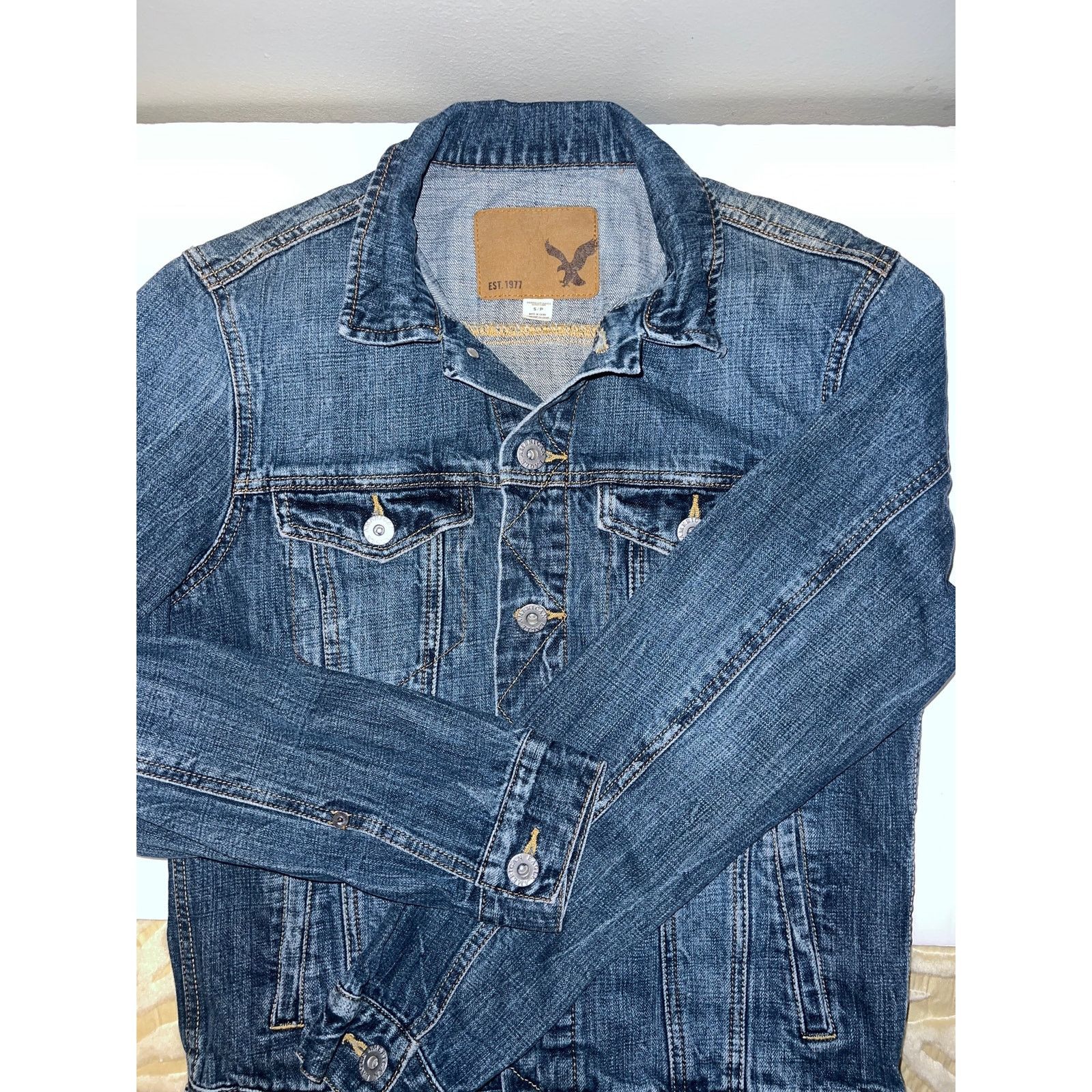 American Eagle Outfitters American Eagle Denim Jacket Size Small Size US S / EU 44-46 / 1 - 9 Thumbnail