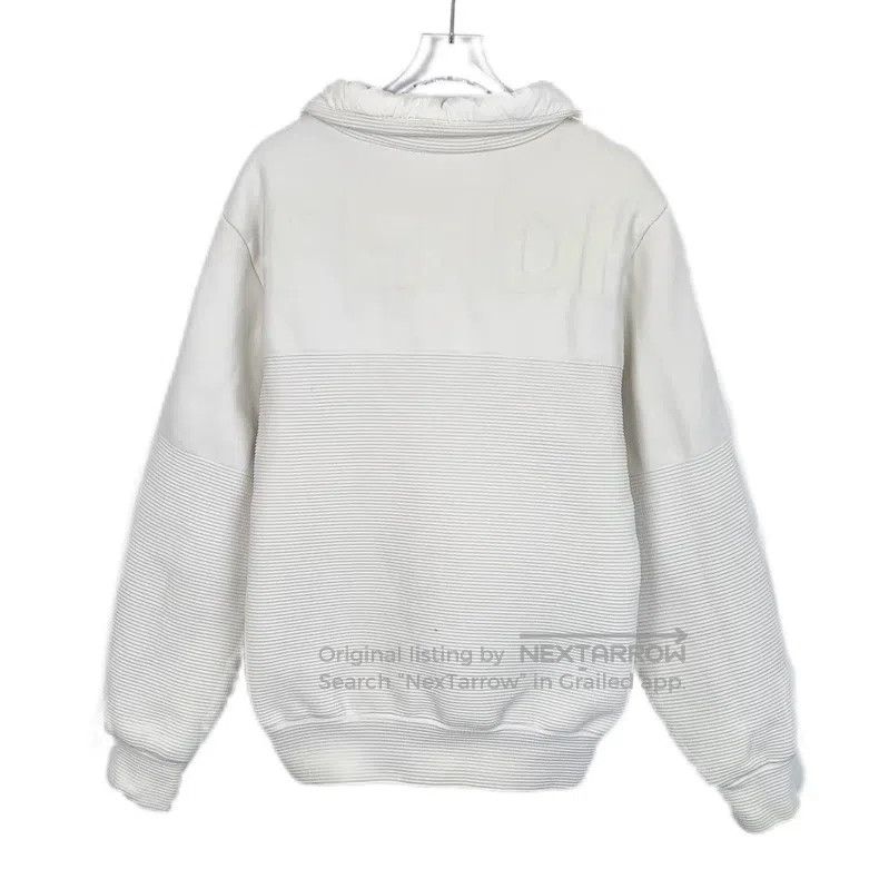 Fendi Fendi White inner logo monogram print zip-up hooded down j Size M / US 6-8 / IT 42-44 - 2 Thumbnail