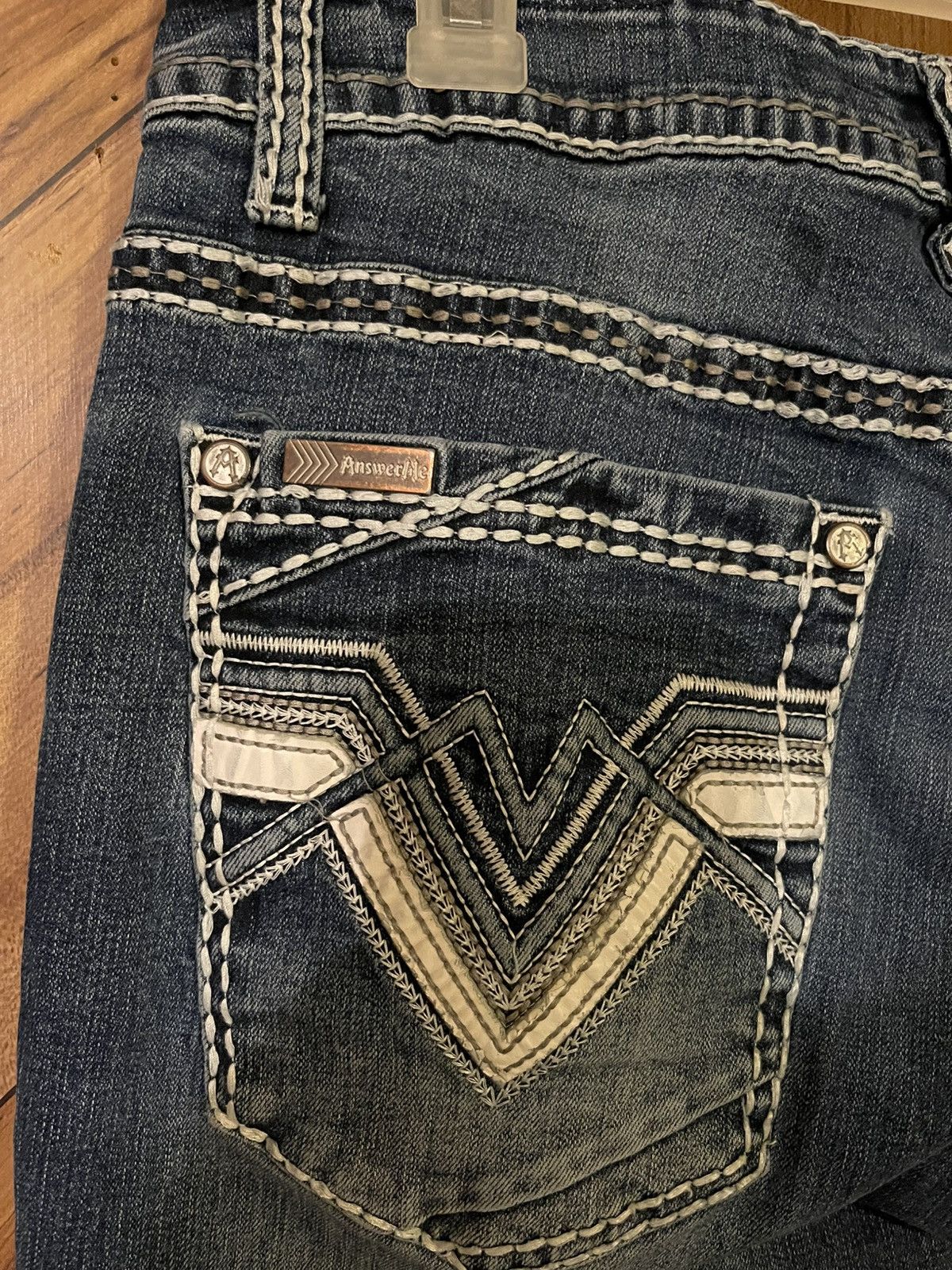 Other Answer Me Men’s 38 X 32 Straight Fit Blue Denim Jeans Size US 38 / EU 54 - 10 Thumbnail