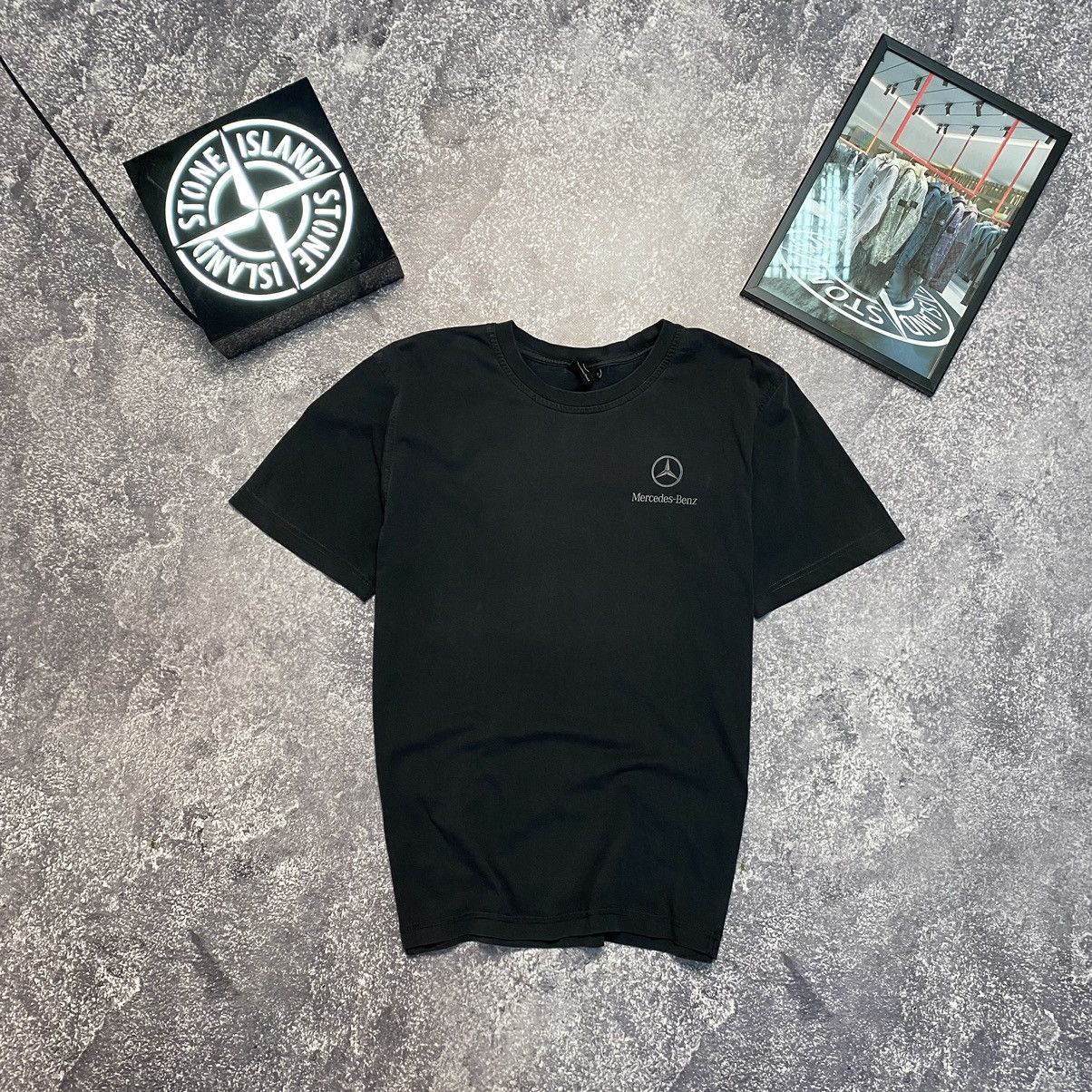 Mercedes-Benz Vintage Mercedes Benz C-Klasse Big Logo faded tee Size US S / EU 44-46 / 1 - 1 Thumbnail