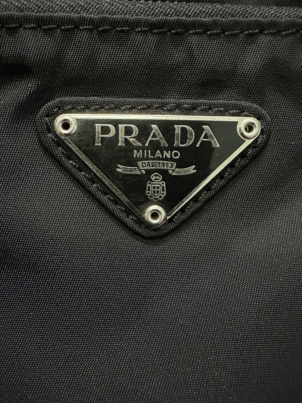 Prada AUTHENTIC VINTAGE PRADA B7372 BLACK NYLON CROSSBODY BAG Size ONE SIZE - 10 Thumbnail