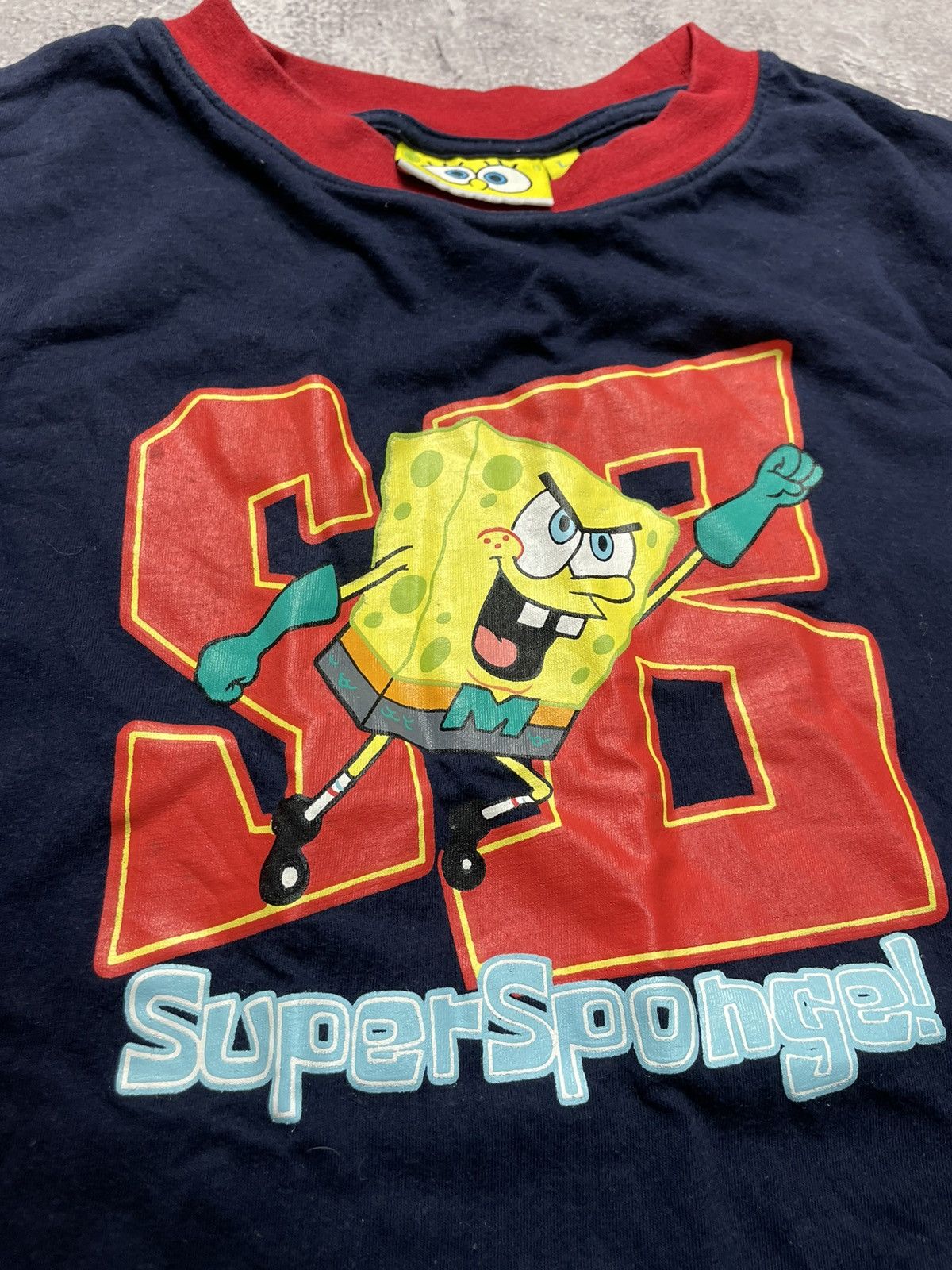 Nickelodeon × Vintage 2004 Nickelodeon Spongebob Super Absorbent T-shirt Size US L / EU 52-54 / 3 - 4 Thumbnail