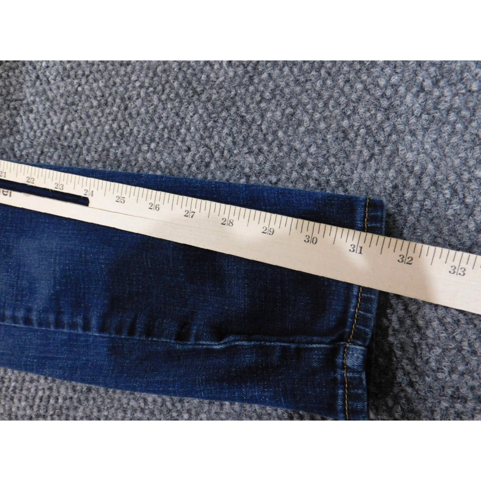 American Eagle Outfitters American Eagle Outfitters American Eagle Jegging Jeans Womens 6 Blue Stretch Dark Denim 31in Inseam Size 28" / US 6 / IT 42 - 7 Thumbnail