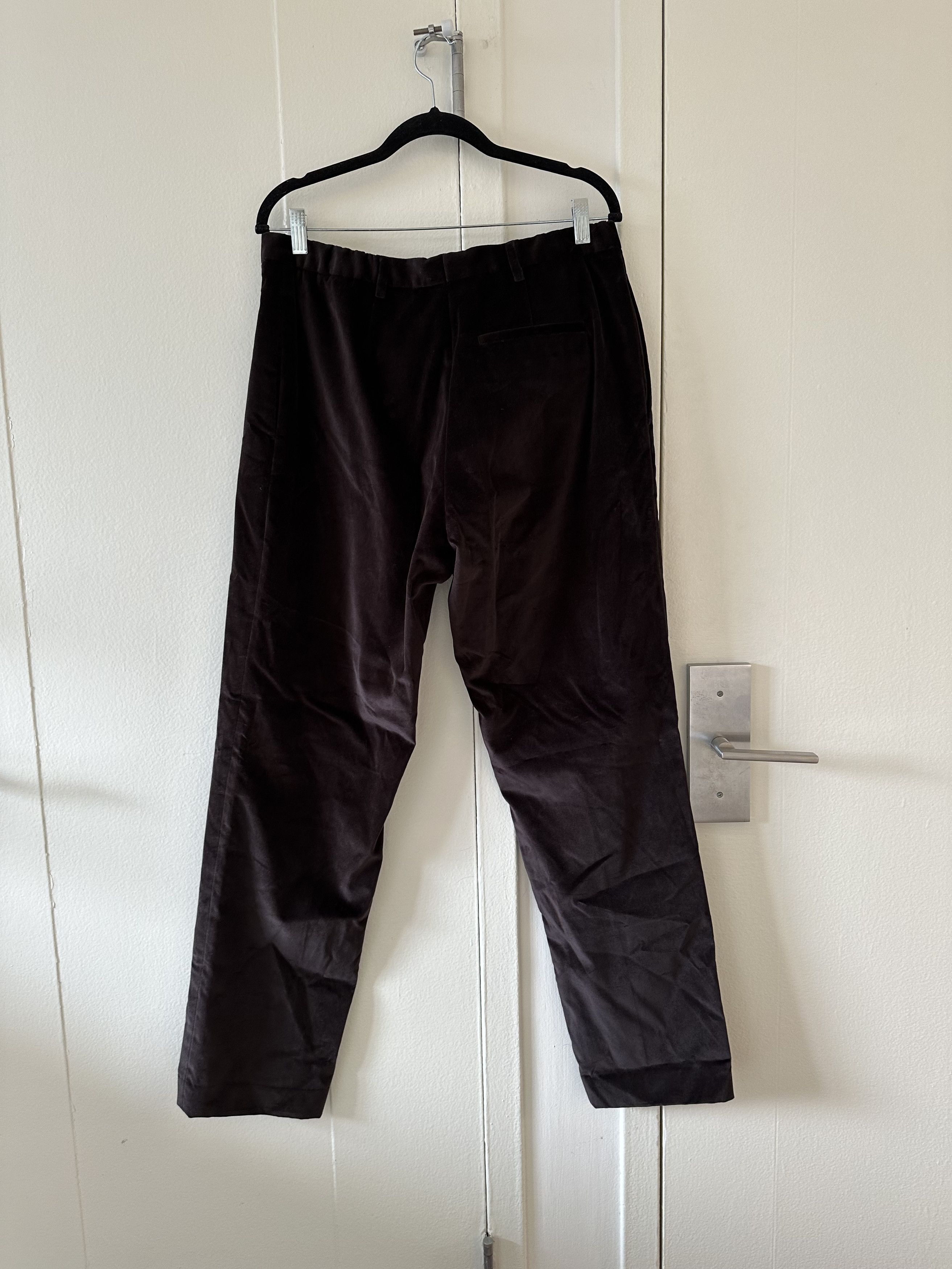 Maison Margiela Margiela Velour Trousers Size US 33 - 3 Thumbnail