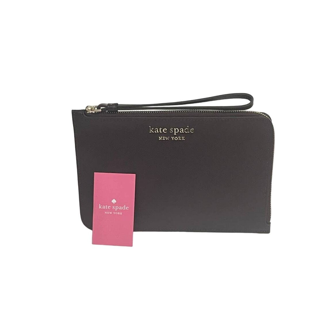 Kate Spade Kate Spade cameron medium wristlet In chocolate (New) Size ONE SIZE - 2 Thumbnail