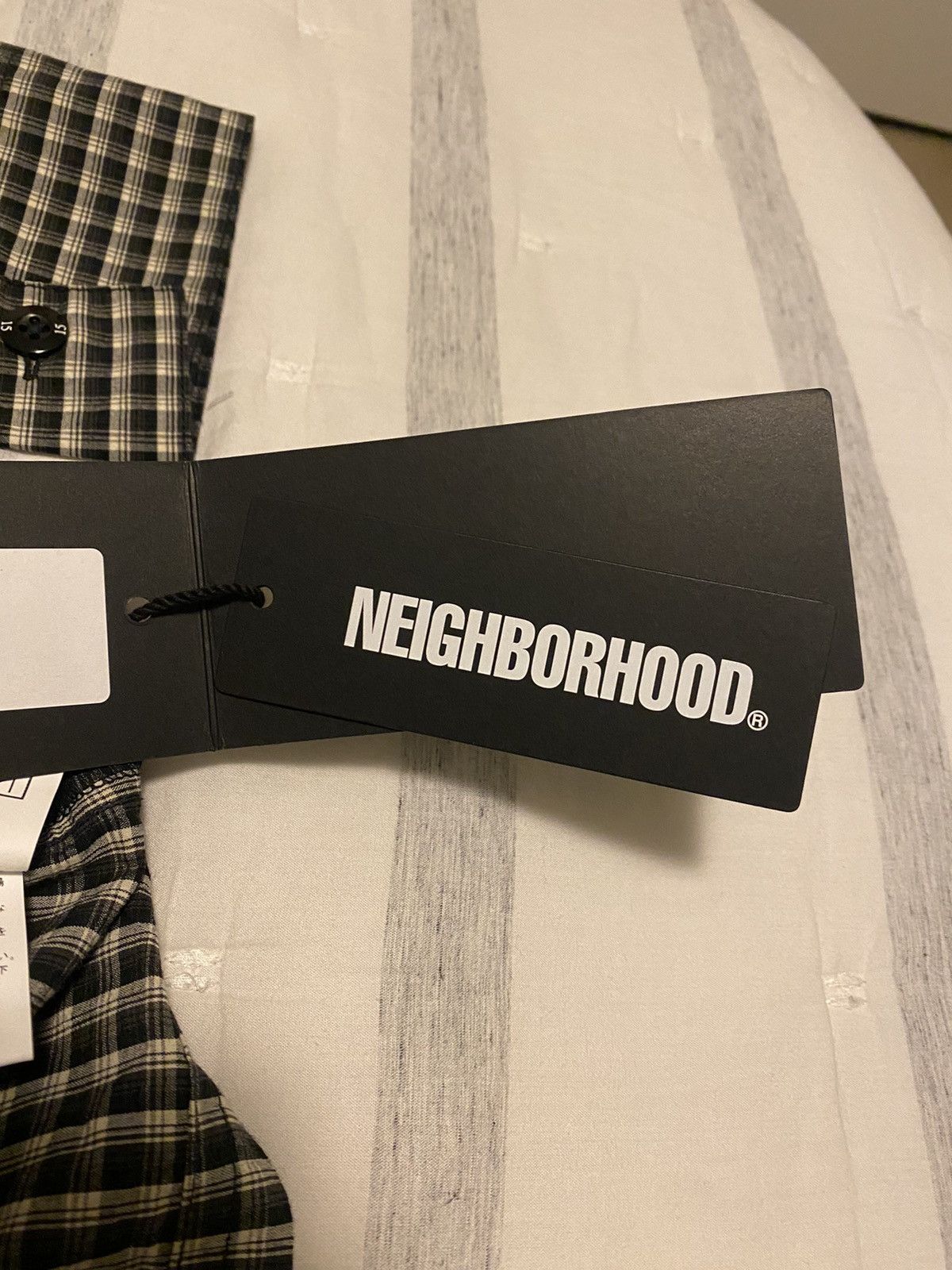 Neighborhood Neighborhood Japan Gingham Hombre Check Shirt XL NWT Size US XL / EU 56 / 4 - 16 Thumbnail