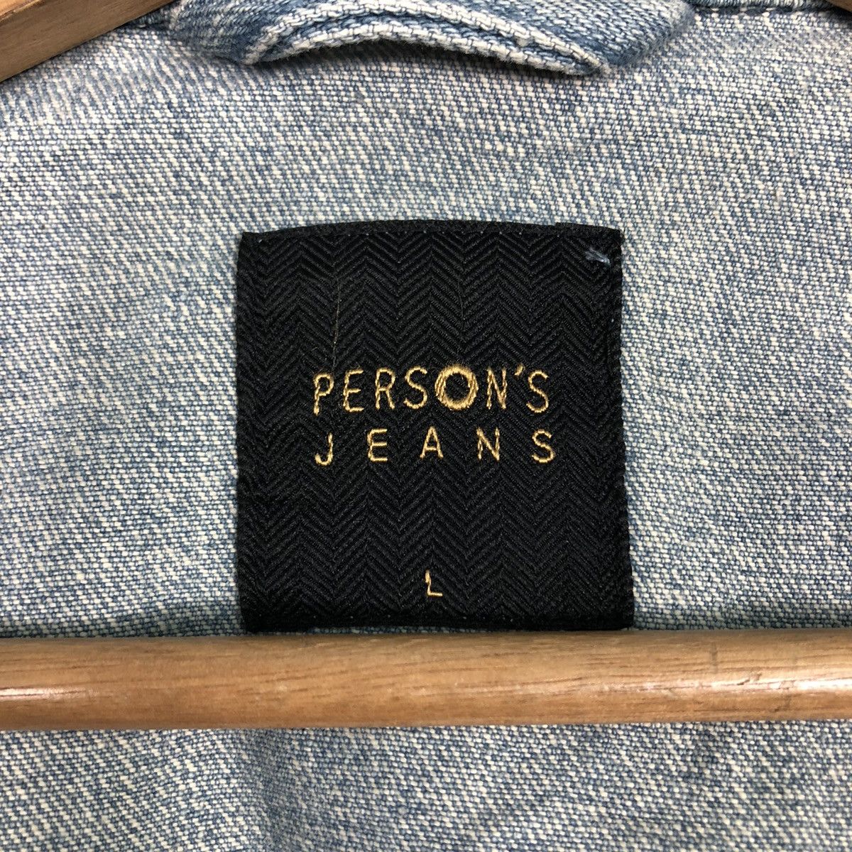 Japanese Brand 📌Vintage Biker Denim Jacket Person's Jeans Issey Miyake Size US L / EU 52-54 / 3 - 21 Thumbnail