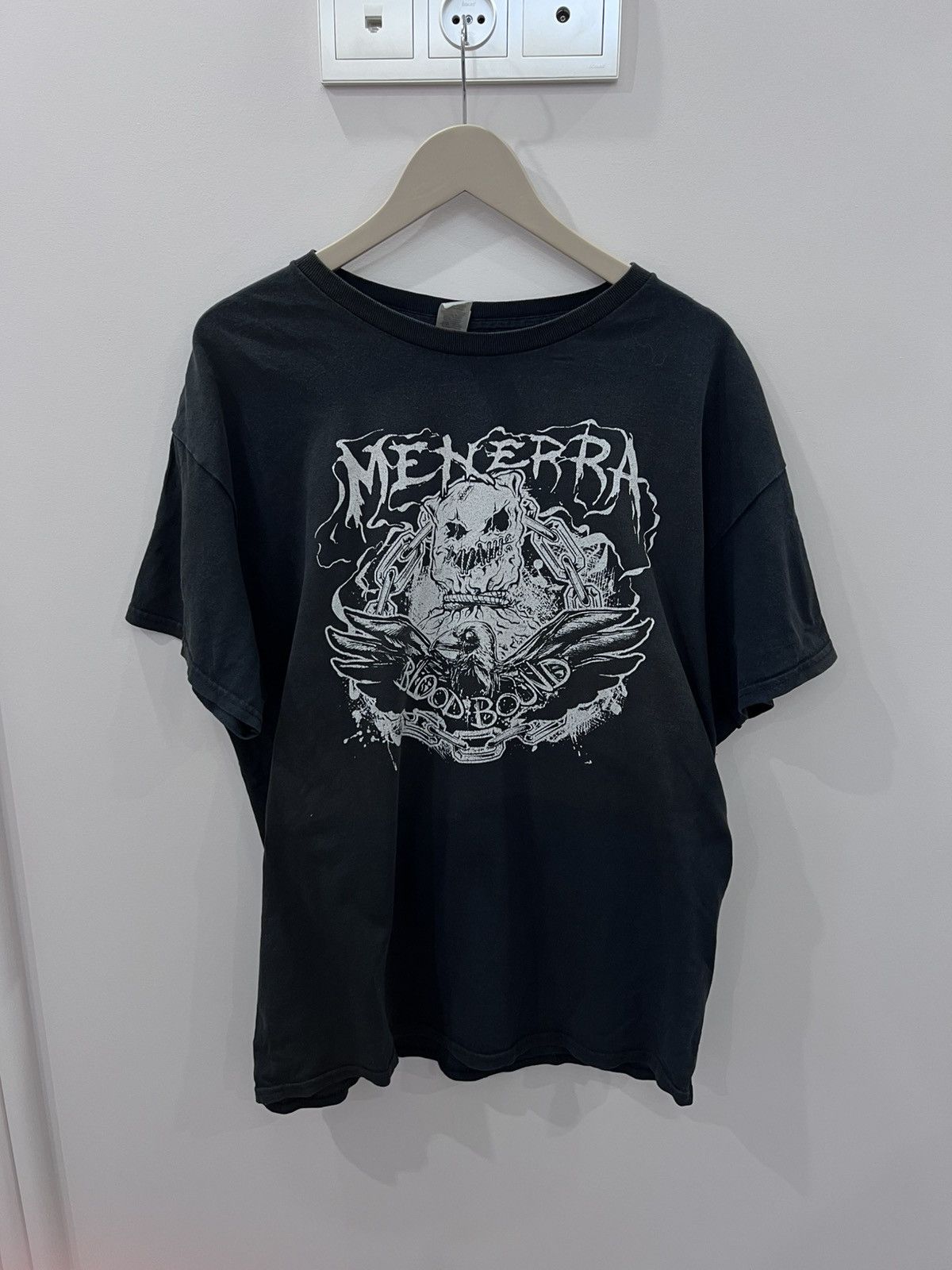 Vintage Vintage tee Manerra Blood Bound XL Size US XL / EU 56 / 4 - 1 Thumbnail
