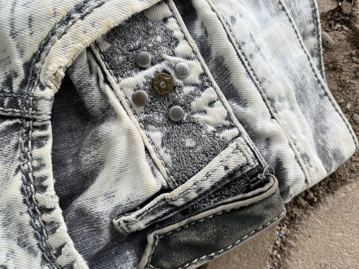 If Six Was Nine × Japanese Brand × Vintage Vintage Washed Studded Hysteric Inspired Denim Size US 31 - 16 Thumbnail