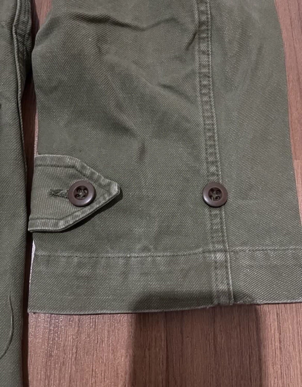 Other VINTAGE 50s M47 FRENCH ARMY JACKET PRODUCTION 1954 Size US M / EU 48-50 / 2 - 4 Thumbnail