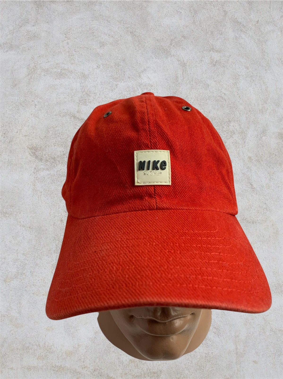 Nike × Vintage Nike vintage cap hat logo red Size ONE SIZE - 1 Thumbnail