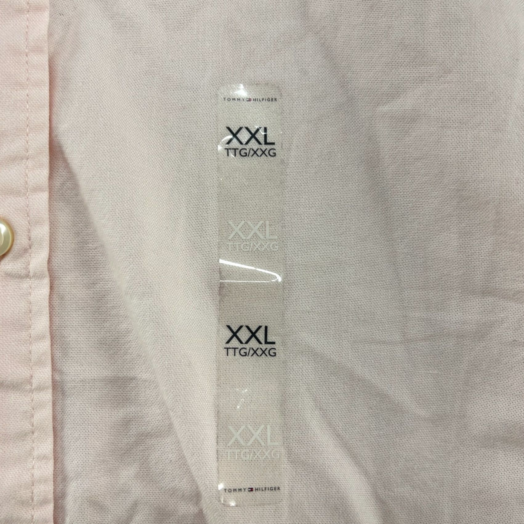 Tommy Hilfiger Tommy Hilfiger Shirt Mens 2XL Pink Button-Up Long Sleeve Solid Stretch Regular Size US XXL / EU 58 / 5 - 7 Thumbnail