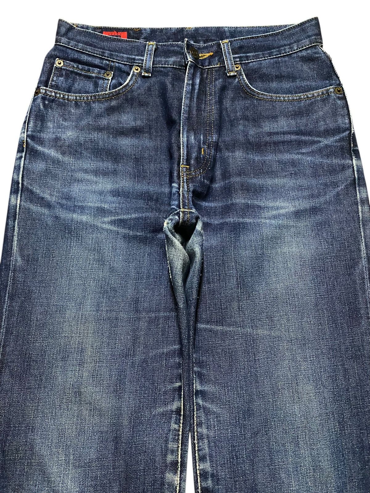 Edwin Vintage Japan Brand Miss Edwin Blue Wash Loose Jeans Size US 28 / EU 44 - 3 Thumbnail