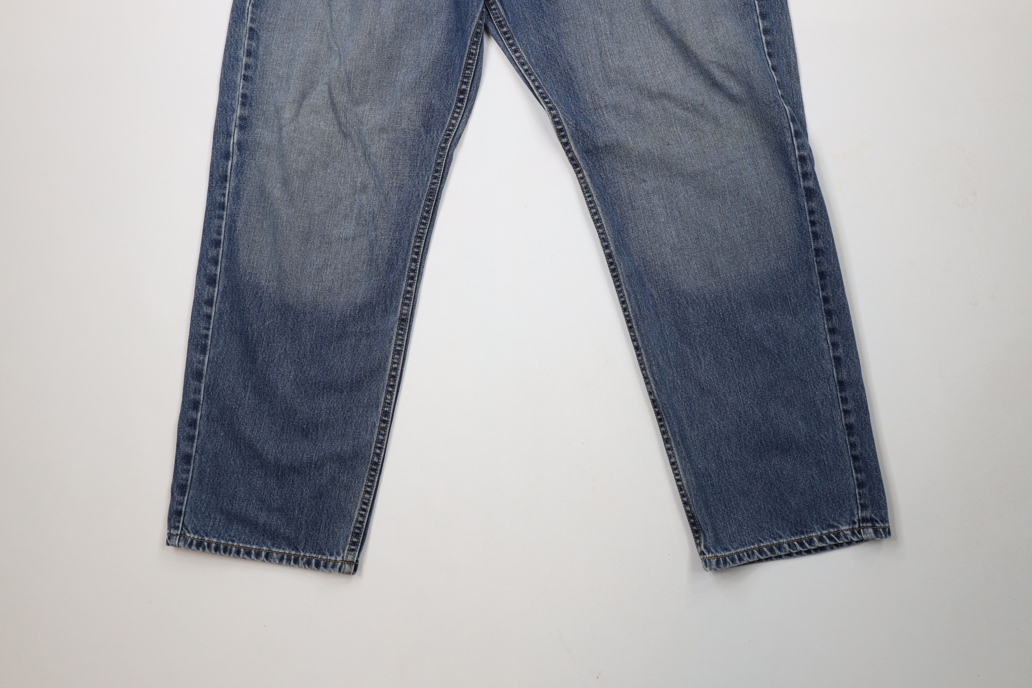 Harley Davidson × Vintage Vintage Harley Davidson Fit Wide Leg Denim Jeans Blue Size US 40 / EU 56 - 4 Thumbnail