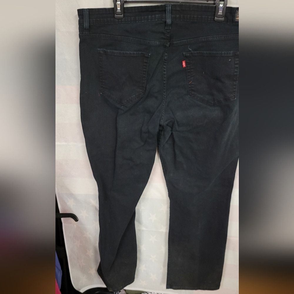 Levi's Levi Black Jeans Women's Boot Cut 512 Perfectly Shaping 22W Size 42" / US 20 - 5 Thumbnail