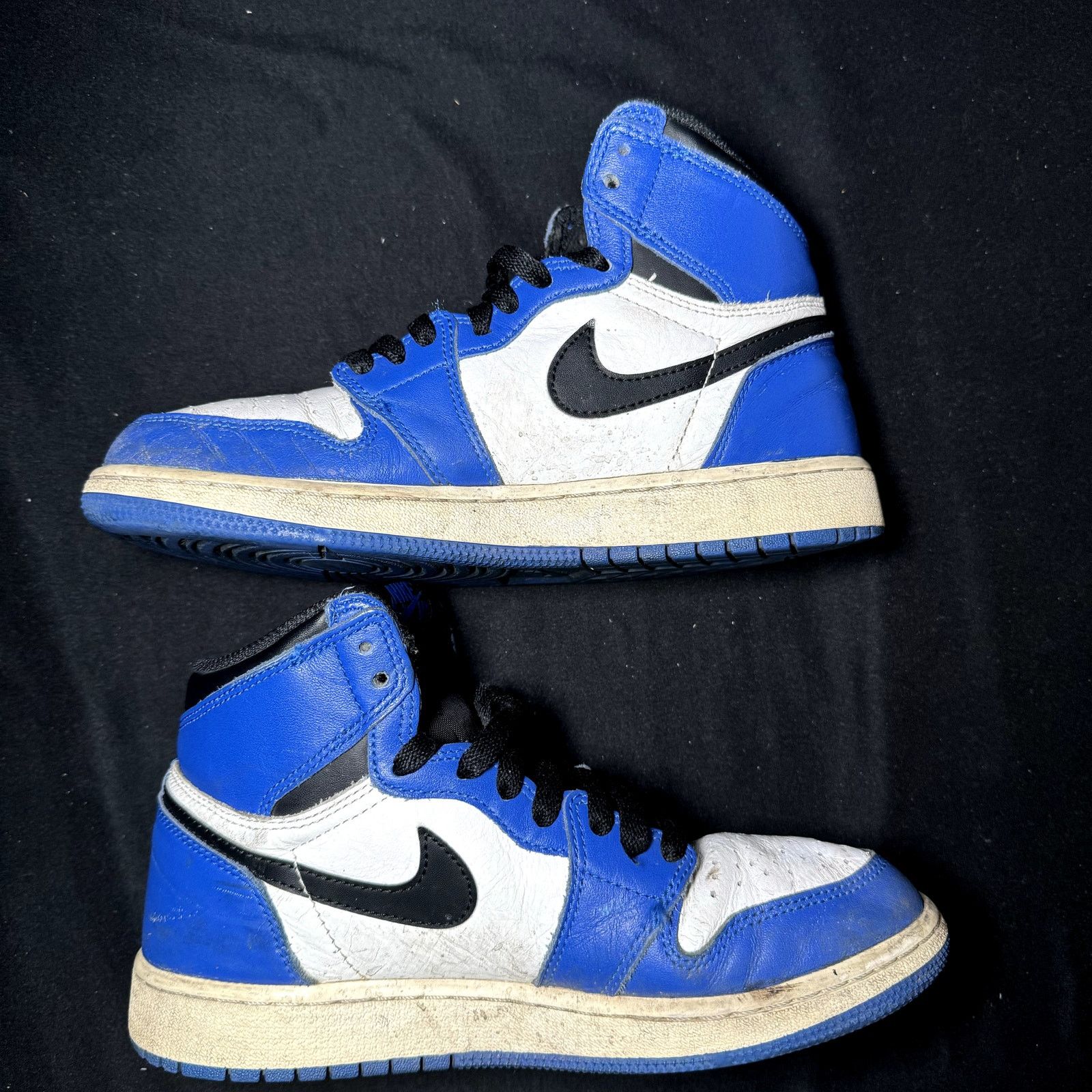 Jordan Brand × Nike Nike Air Jordan 1 Retro High OG BG Game Royal Men's - Size 6 Size US 6 / EU 39 - 3 Thumbnail