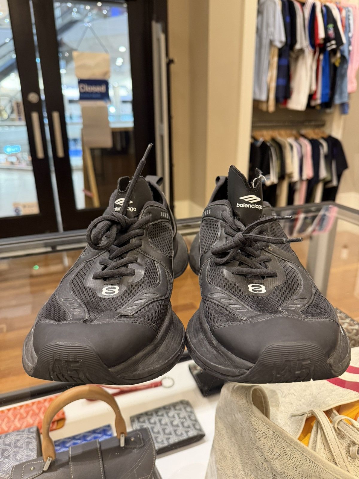 Balenciaga Balenciaga Circuit Worn Out Sneaker - Black Size US 12 / EU 45 - 5 Thumbnail