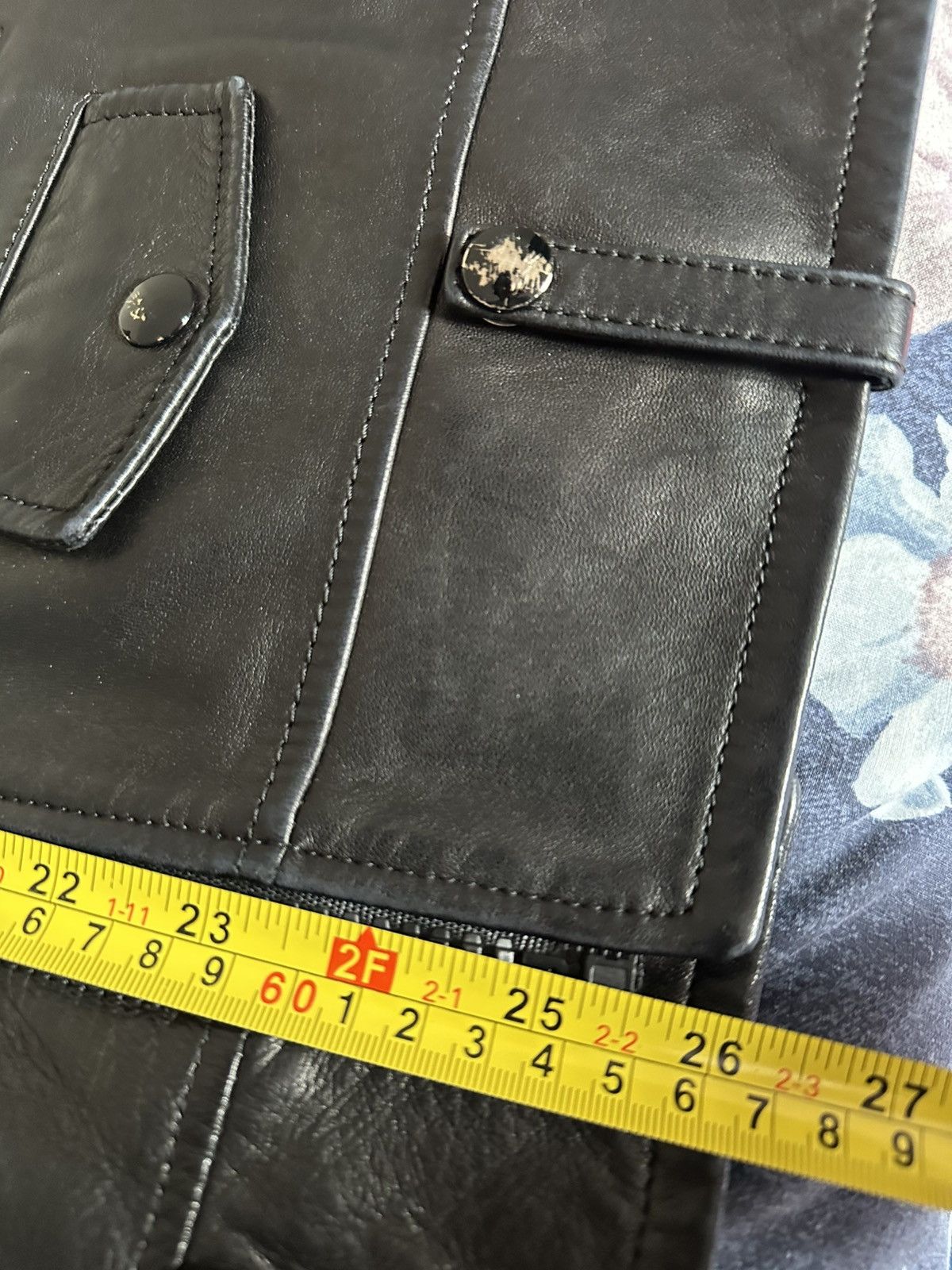 Hedi Slimane × Saint Laurent Paris [50] 2015 Black L01 lambskin leather jacket Size US M / EU 48-50 / 2 - 17 Thumbnail