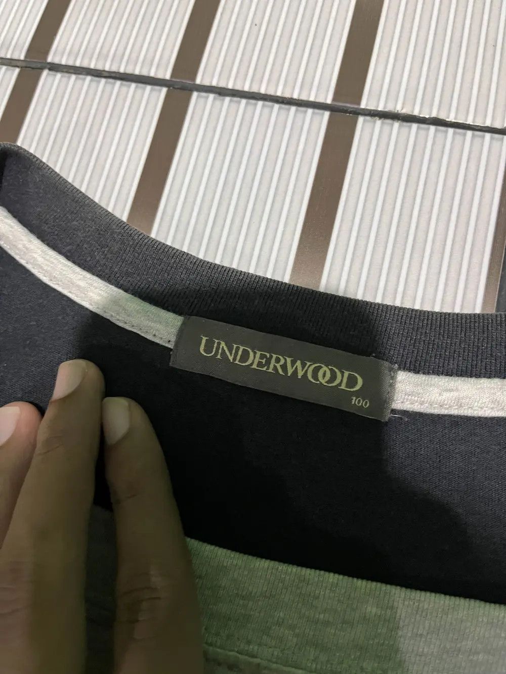 Japanese Brand Gothic Japanese y2k underwood tee Size US S / EU 44-46 / 1 - 3 Thumbnail