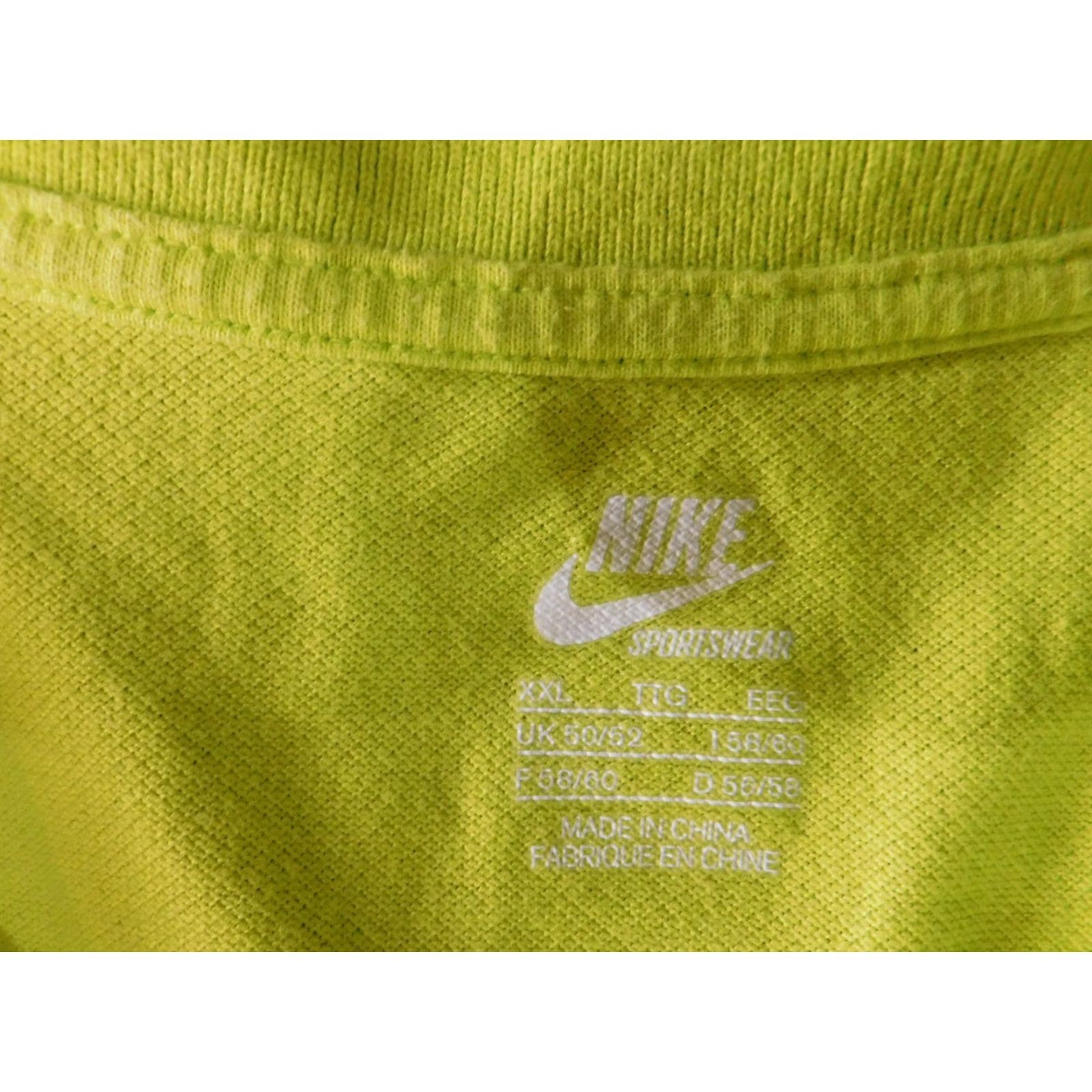 Nike Nike Mens Polo Shirt 2XL Green Athletic Short Sleeve Cotton Knit Nike Dri-FIT Sportsman Golf Mens Size US XXL / EU 58 / 5 - 5 Thumbnail