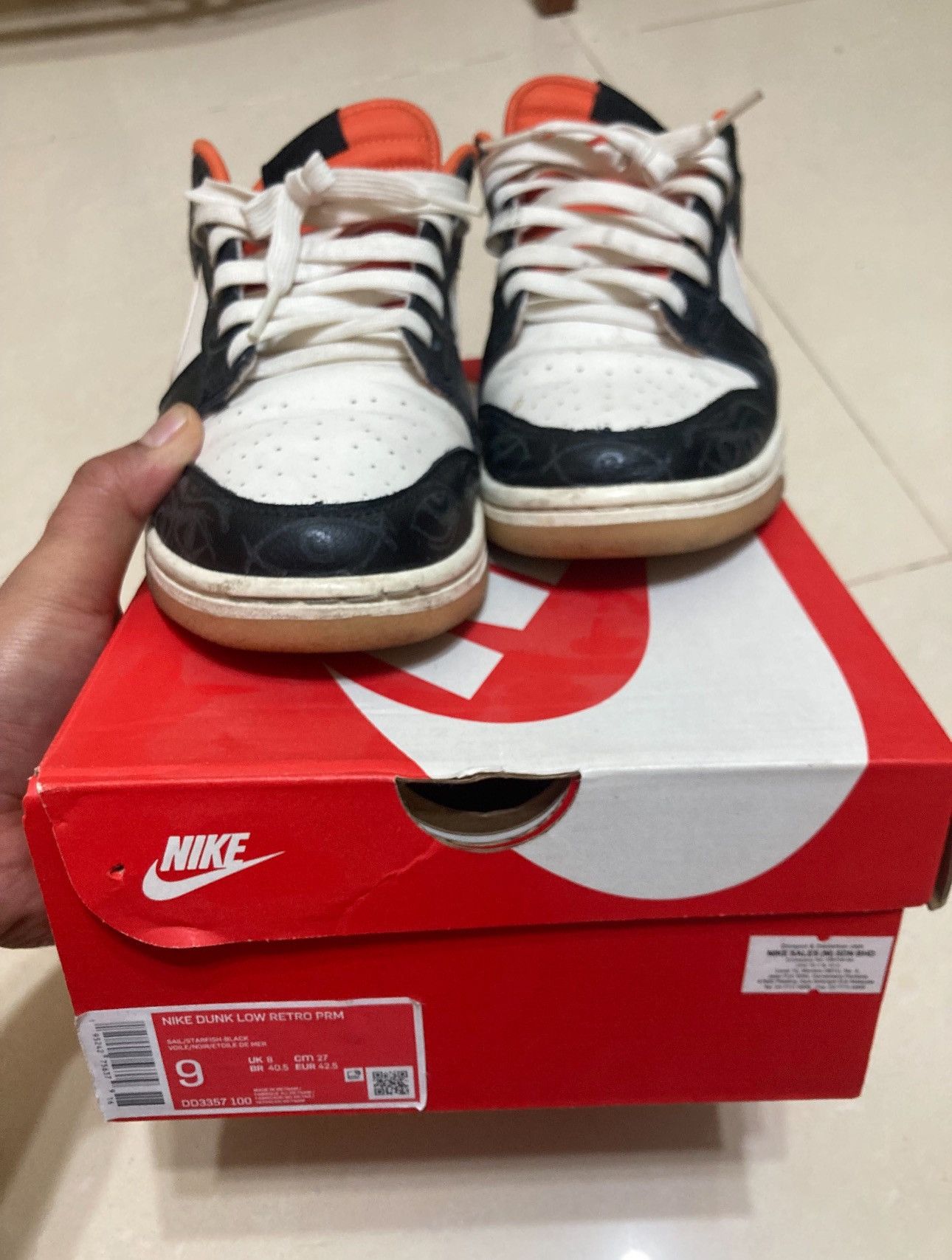 Nike Nike Dunk Low Retro Prm Halloween Pack Size US 9 / EU 42 - 4 Thumbnail