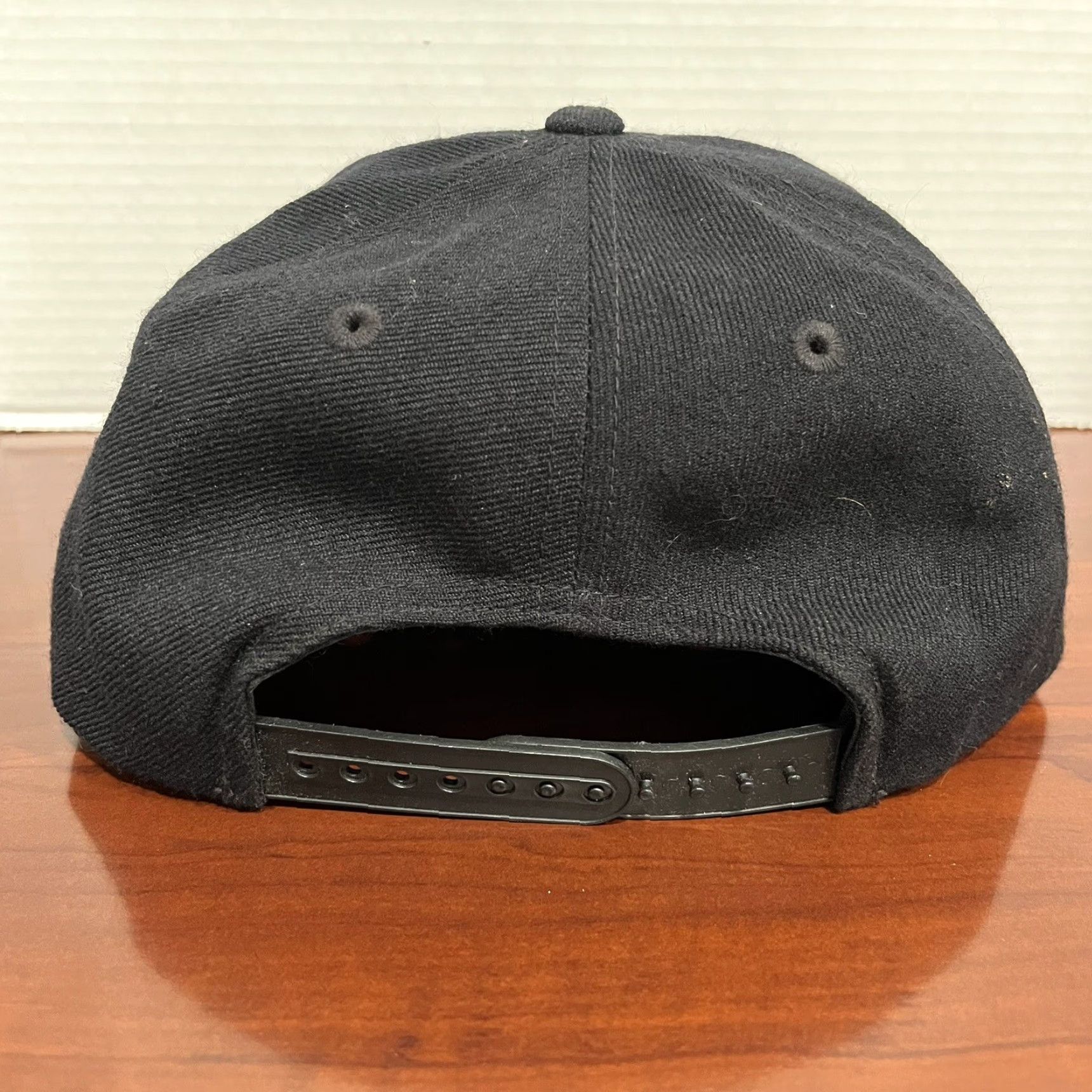 Vintage Decky American Flag Hat Cap Adjustable Snap Back Winter Camouflage Camo Trucker One Size Men Black Size ONE SIZE - 4 Thumbnail