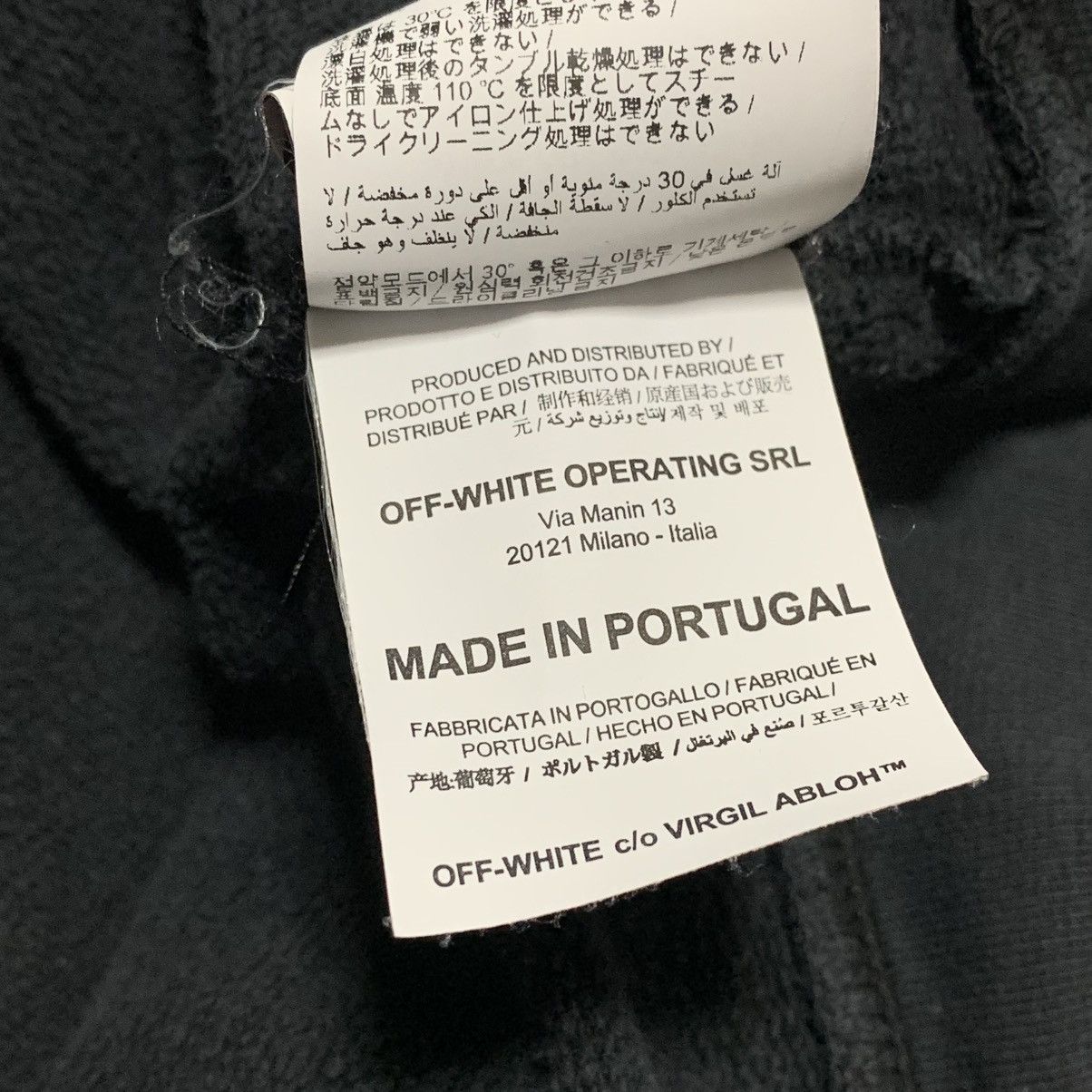 Off-White Off White Medium Hand Logo Off Black Sweatshirt Virgil Abloh Size US M / EU 48-50 / 2 - 10 Thumbnail