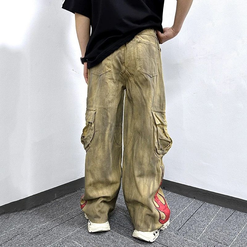 Vintage Cargo Pants New American Style Size US 32 / EU 48 - 2 Thumbnail
