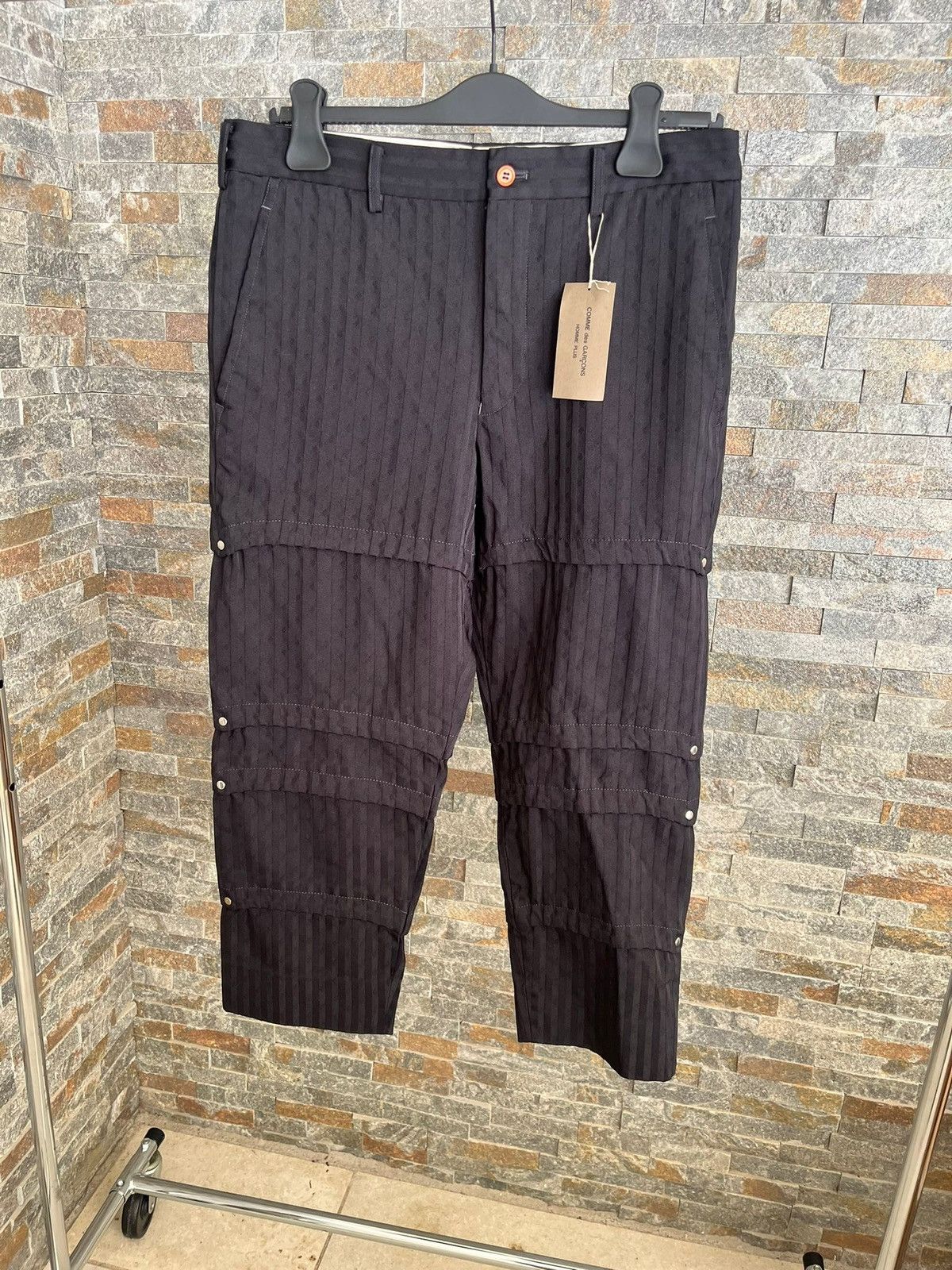 Comme des Garcons CDG Homme Plus Pants in Black Size US 32 / EU 48 - 12 Thumbnail