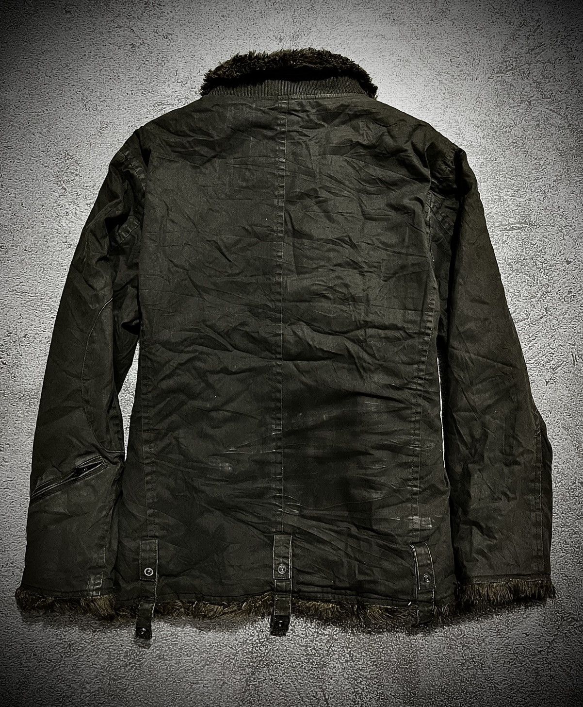 Chevignon Crazy Fur Japanese Chevignon Canvas Fur jacket Yasuyuki Styl Size US L / EU 52-54 / 3 - 5 Thumbnail