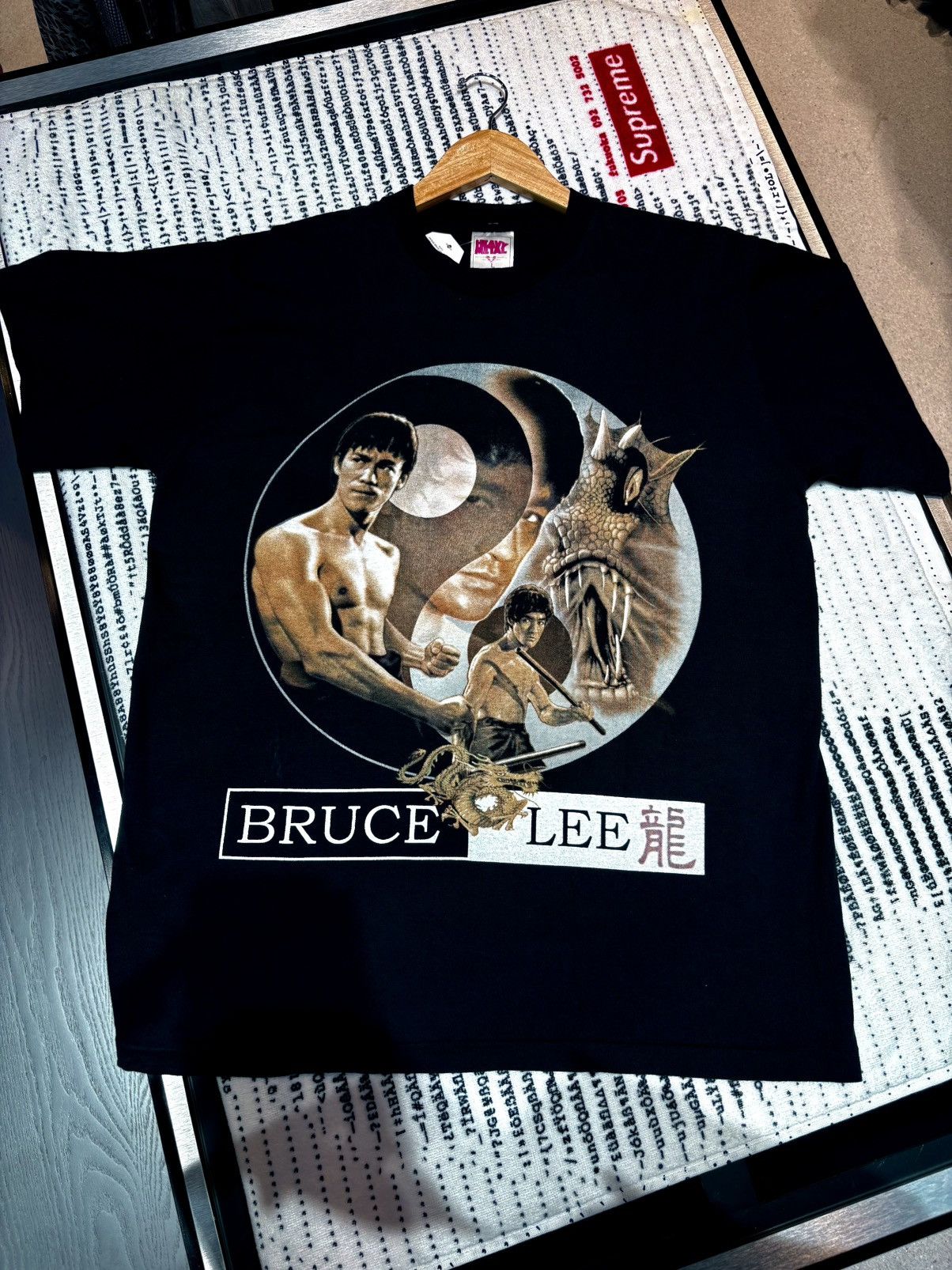 Universal Studios × Vintage BRUCE LEE VINTAGE Size US L / EU 52-54 / 3 - 1 Thumbnail