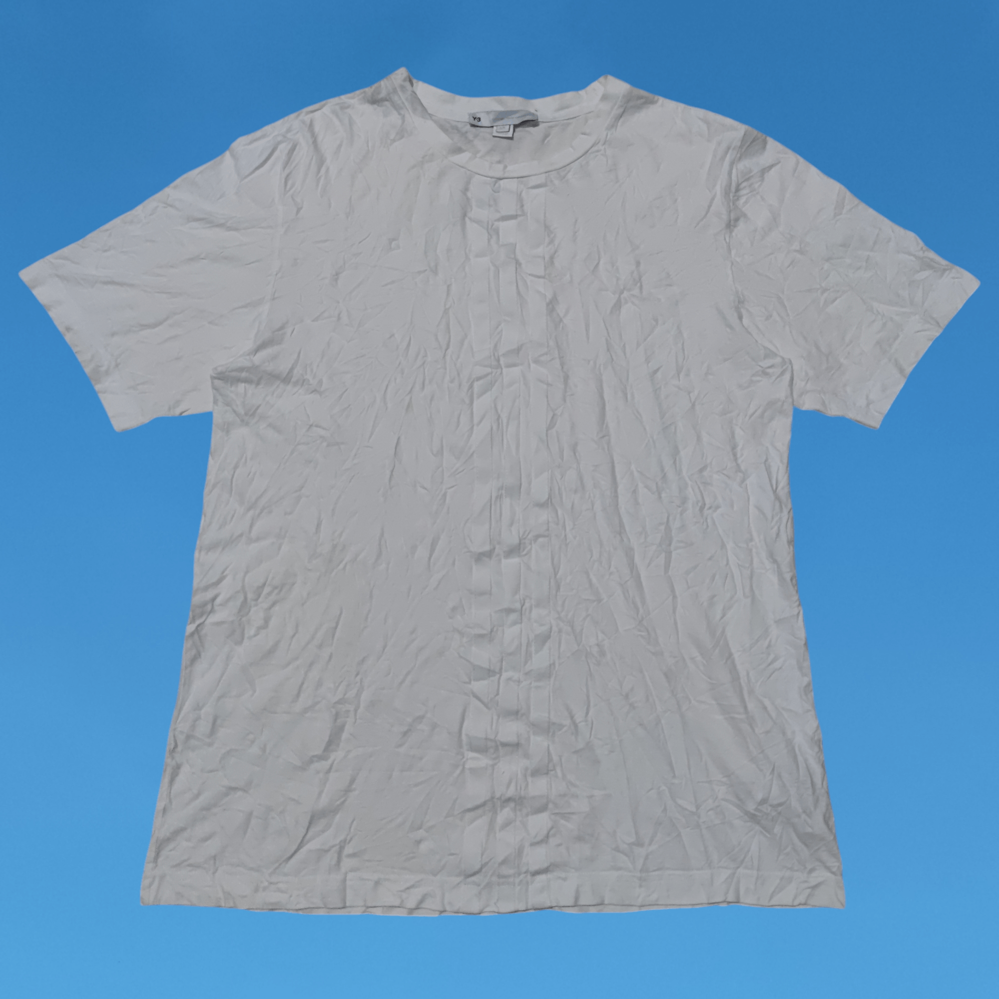 Adidas × Y-3 × Yohji Yamamoto Adidas Y-3 Yohjiyamamoto Center Front Stripes T Shirt Size US L / EU 52-54 / 3 - 1 Thumbnail
