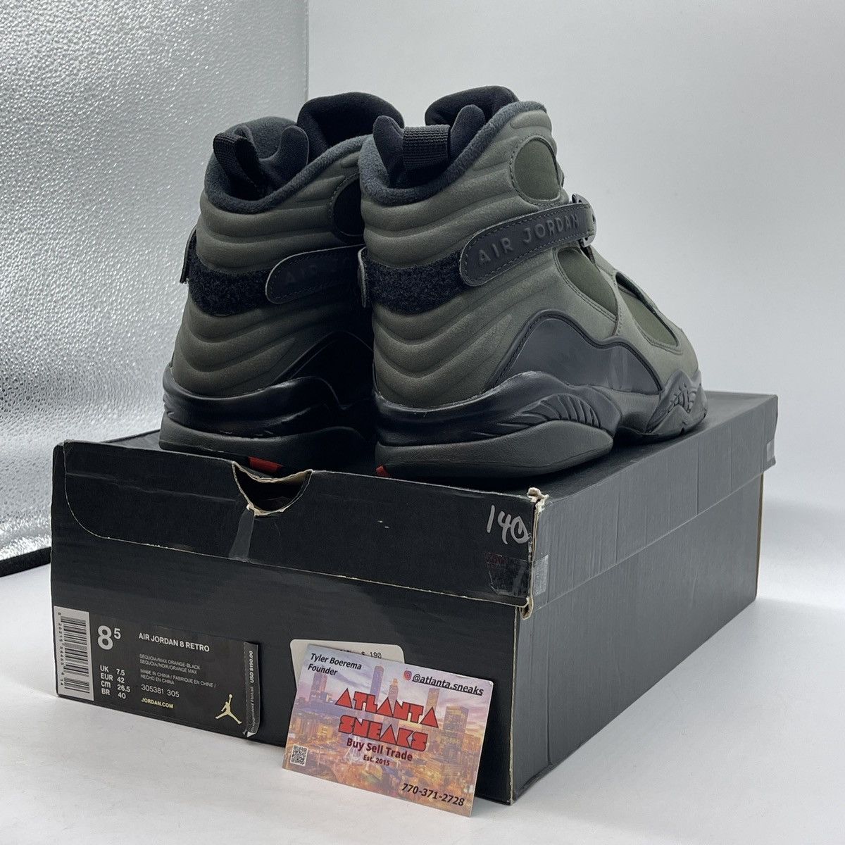 Jordan Brand Air Jordan 8 take flight Size US 8.5 / EU 41-42 - 5 Thumbnail