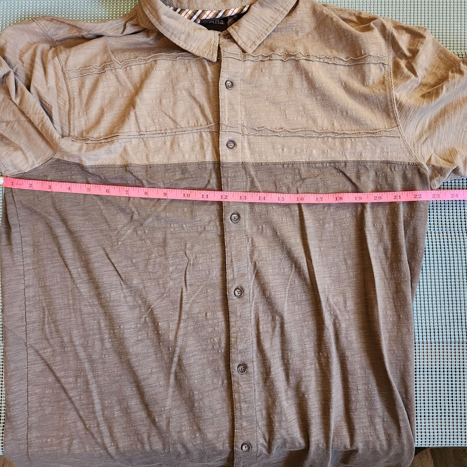 Prana Prana Men's XL Organic Cotton Button-Up Shirt Size US XL / EU 56 / 4 - 6 Thumbnail