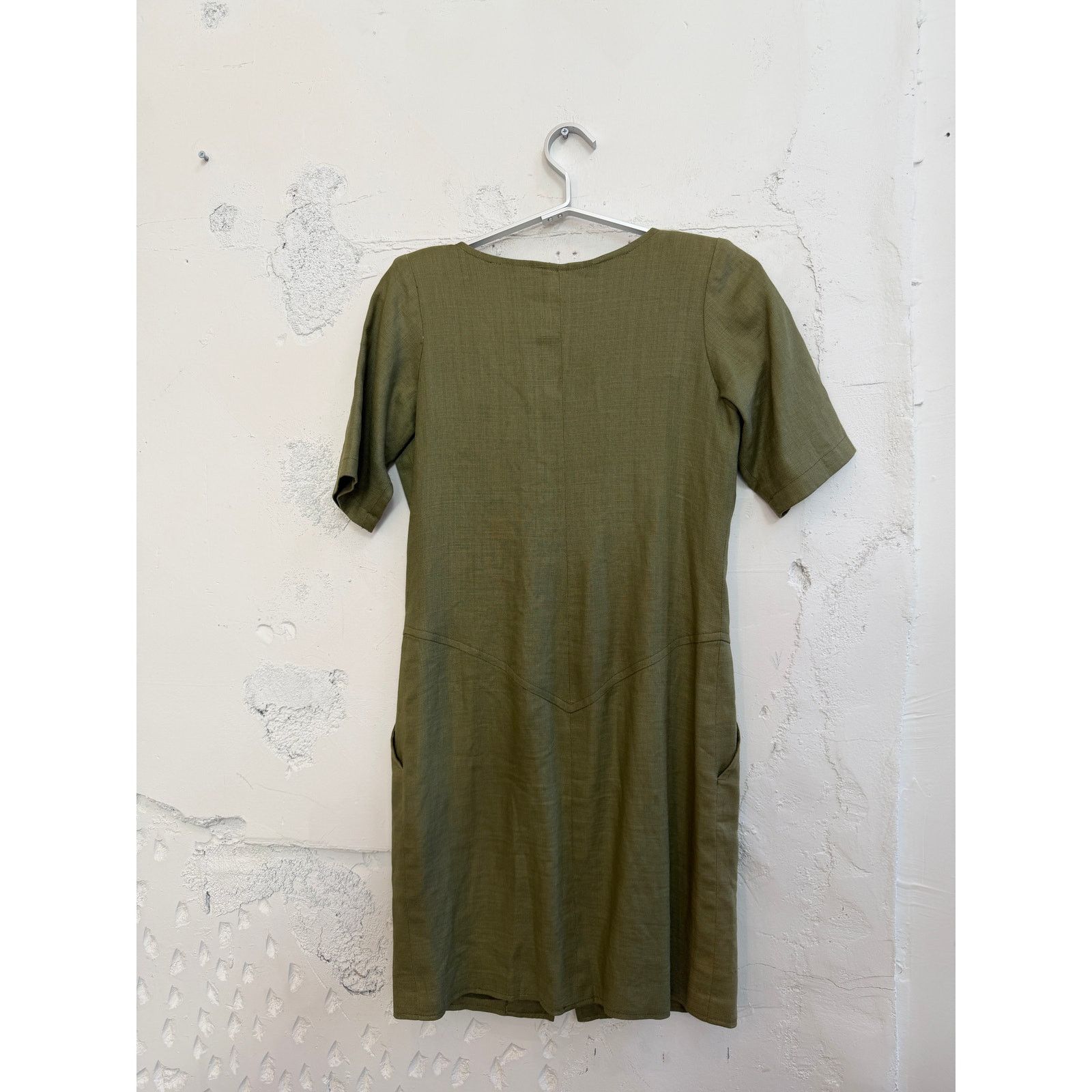 Saint Laurent Paris Saint Laurent Paris Vintage Green Dress Size M / US 6-8 / IT 42-44 - 2 Thumbnail